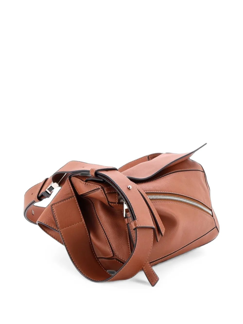 Puzzle Bumbag Leather Small crossbody bag