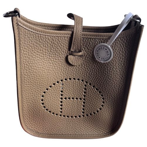 Mini Evelyne leather crossbody bag