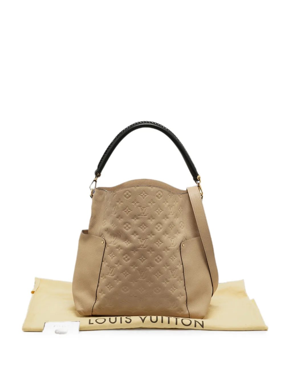 Louis Vuitton 2015 Bagatelle Dune Empreinte tote bag