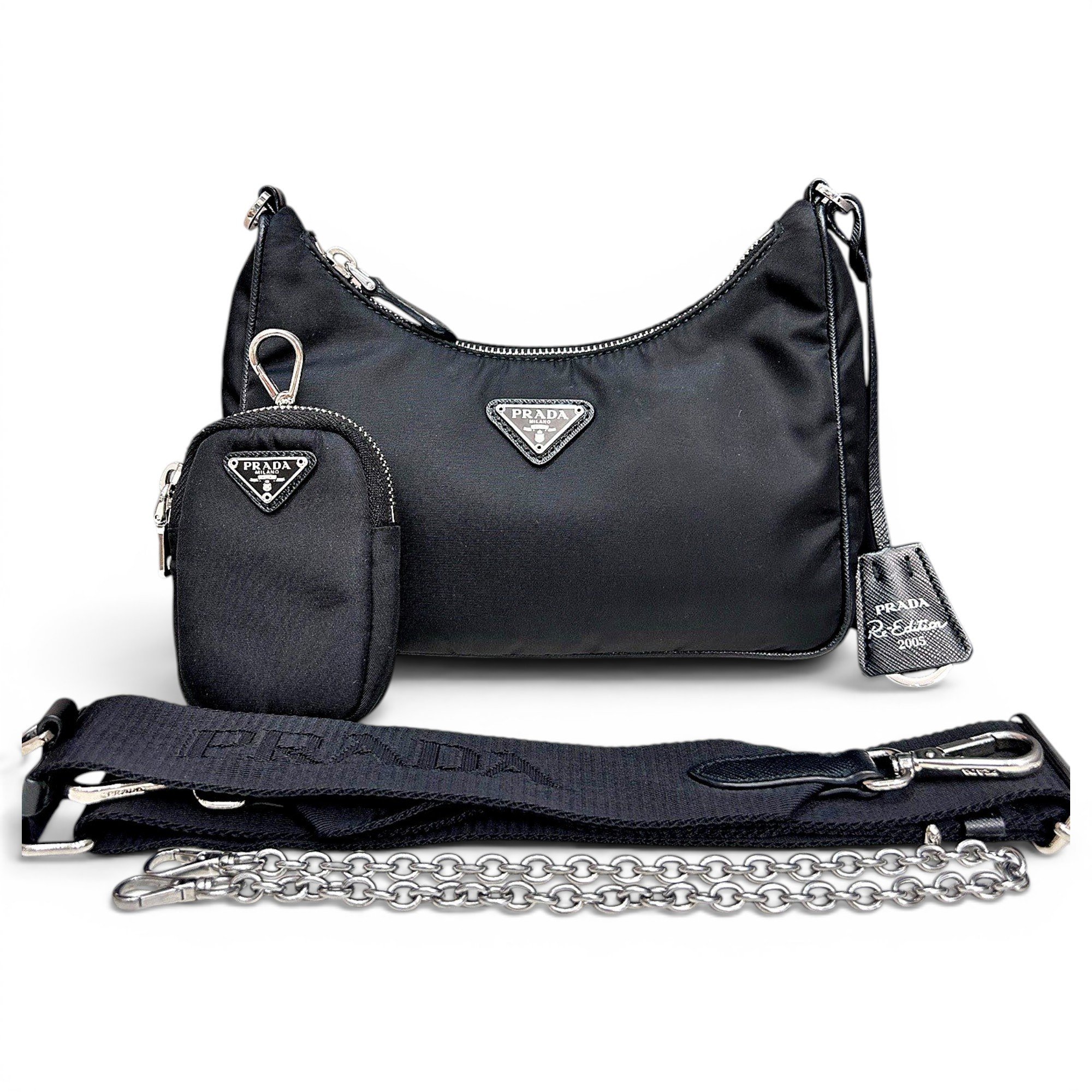 Re-Edition 2005 cloth handbag