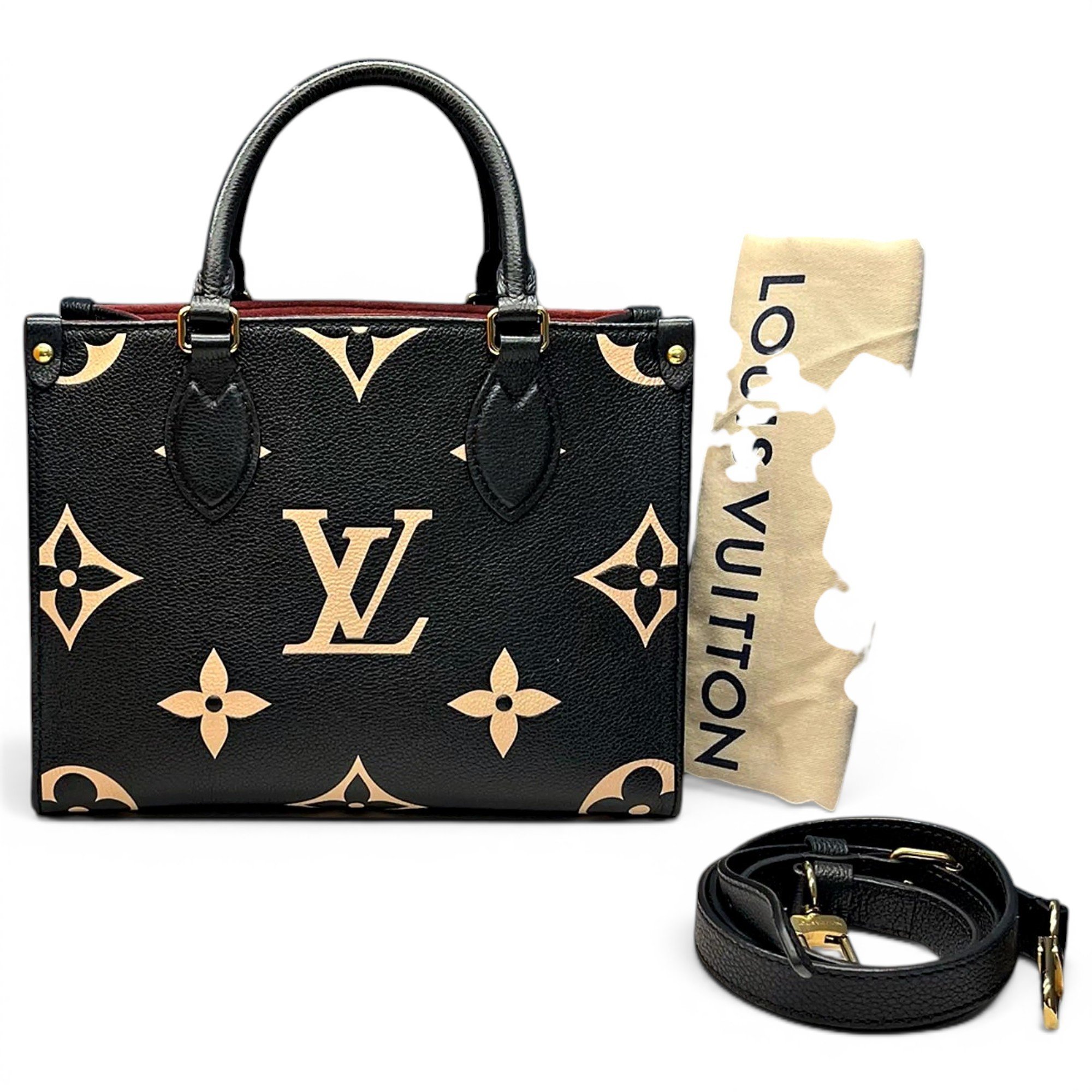 Onthego leather crossbody bag