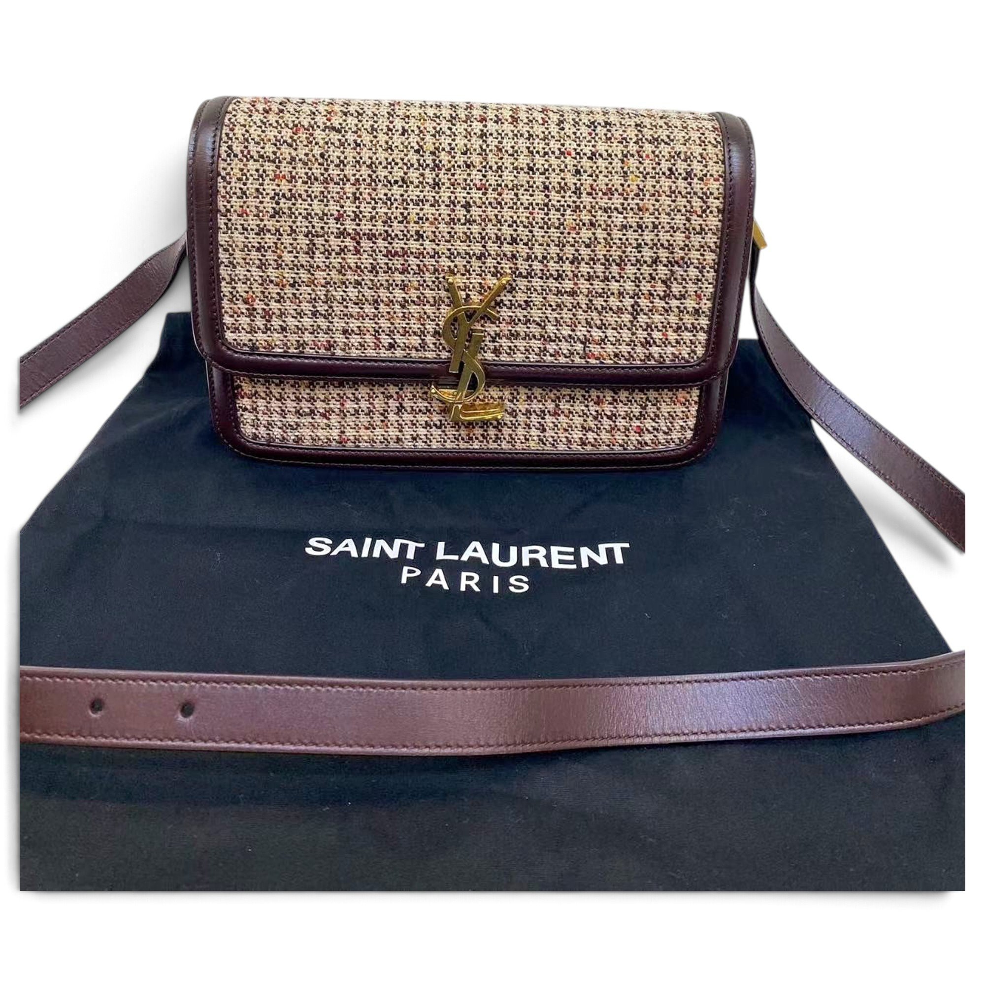 Solférino cloth handbag