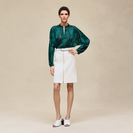 "Ferronnerie Remix" blouse
