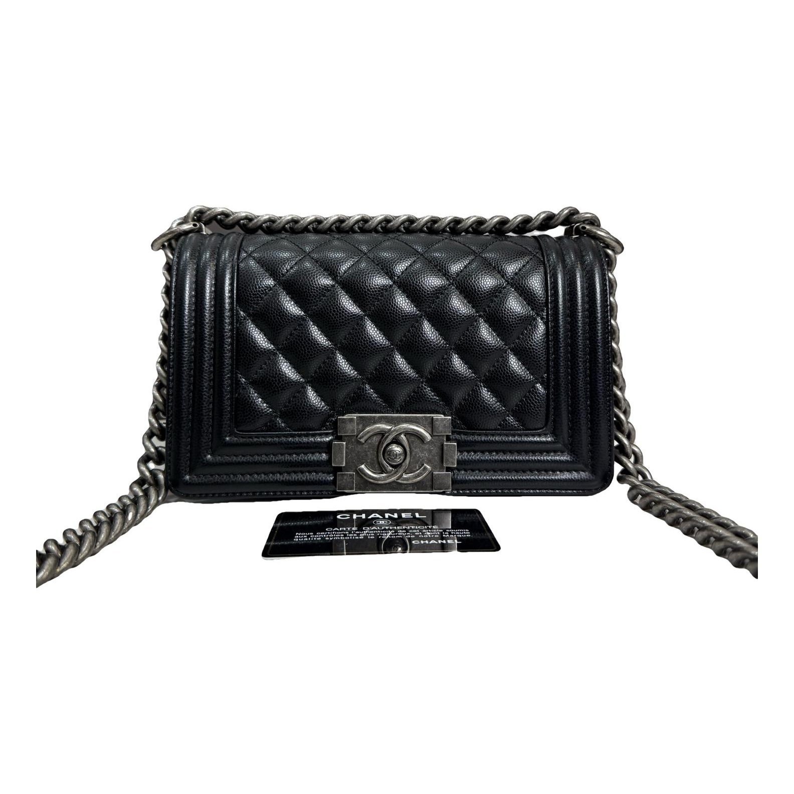 Boy leather crossbody bag