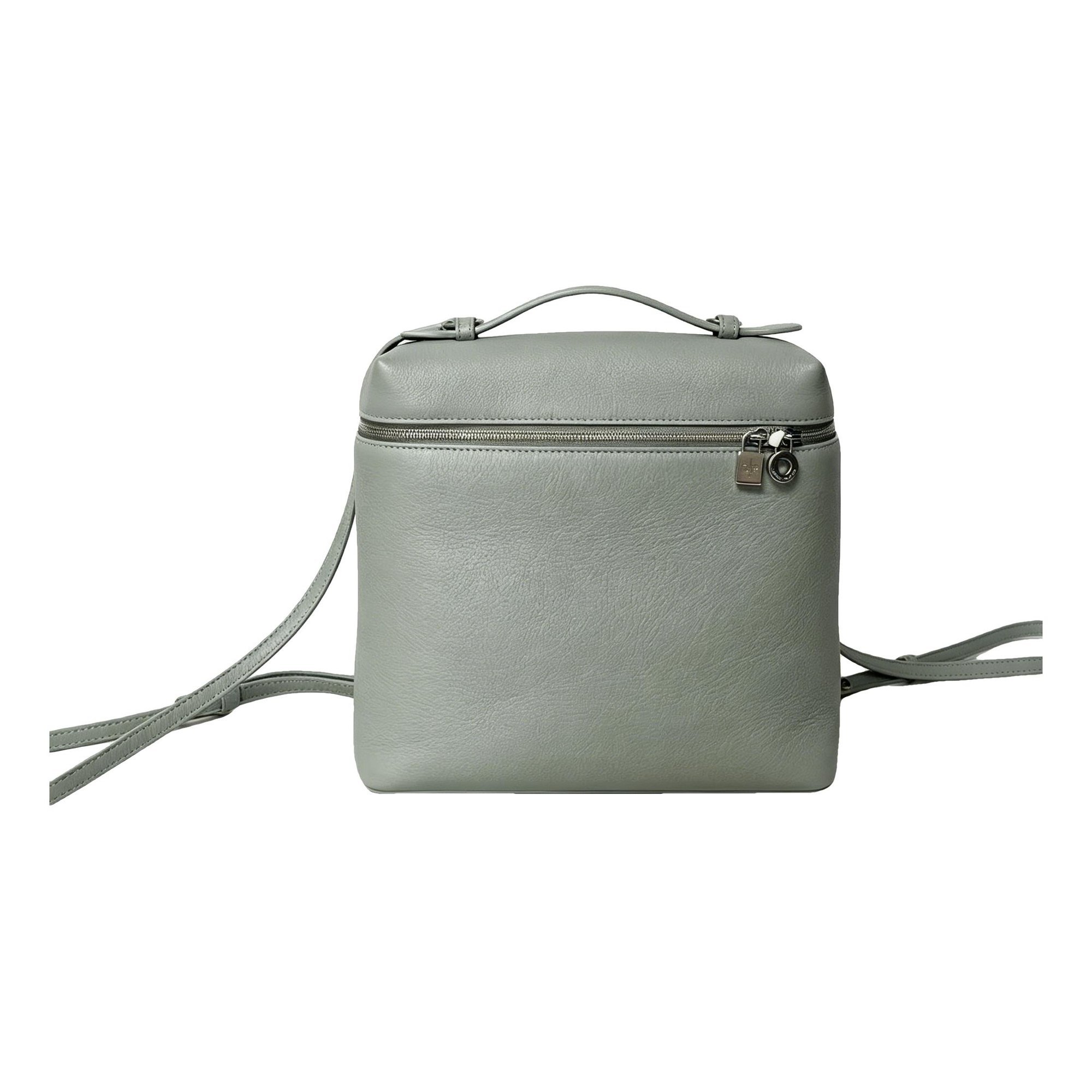 Leather backpack