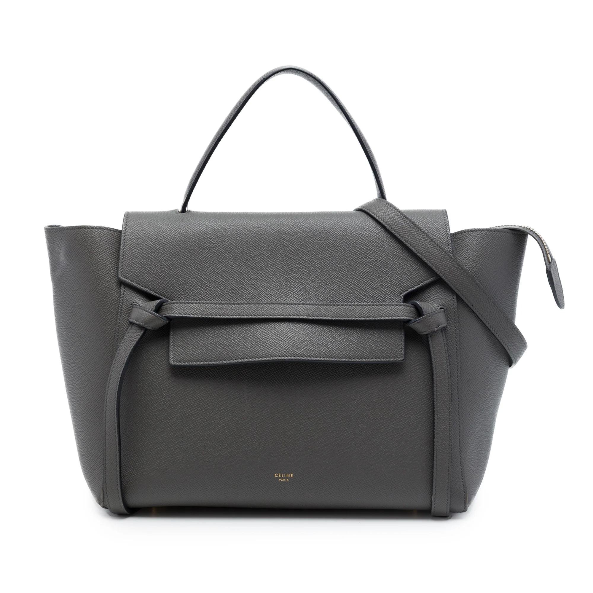 Belt pony-style calfskin handbag