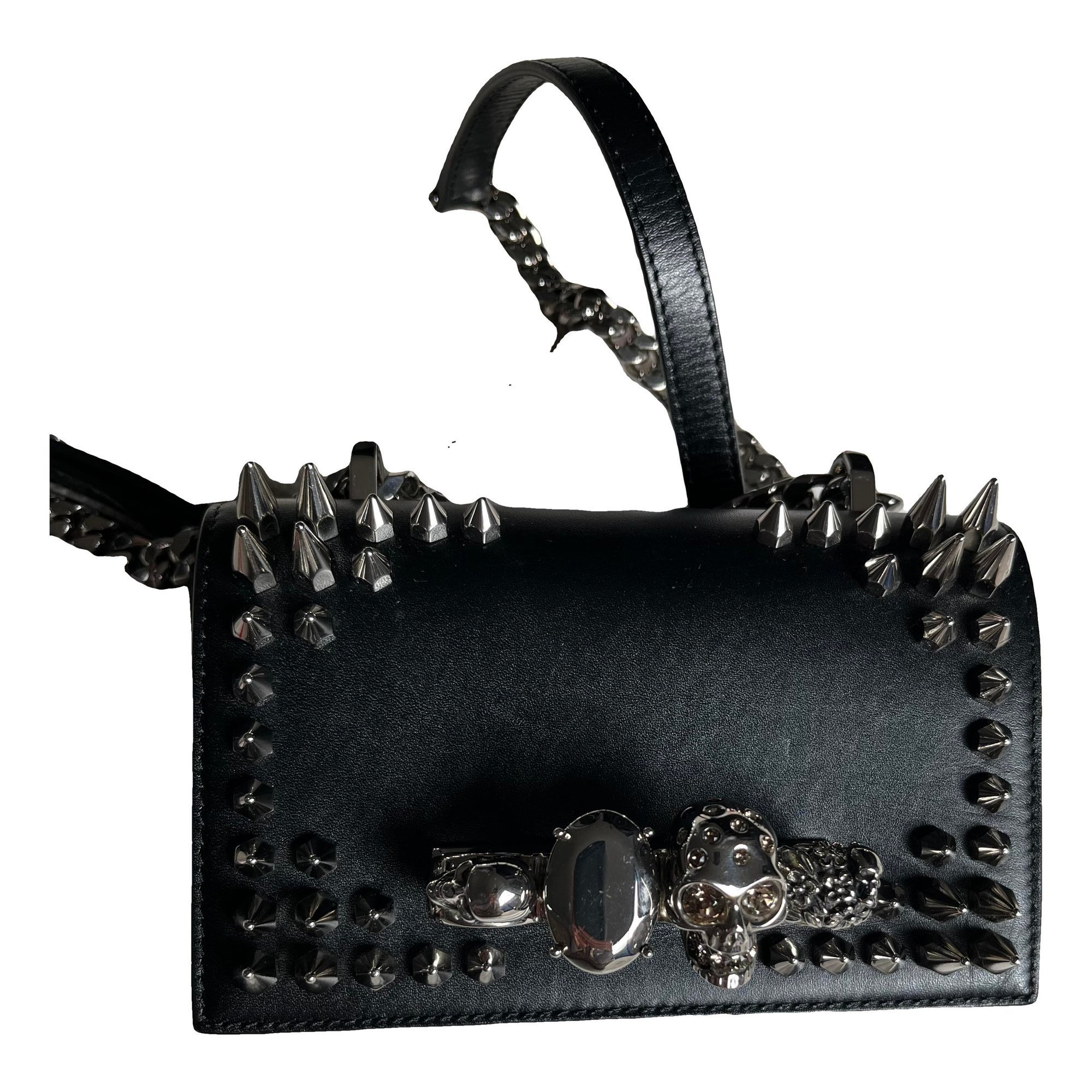 Leather crossbody bag
