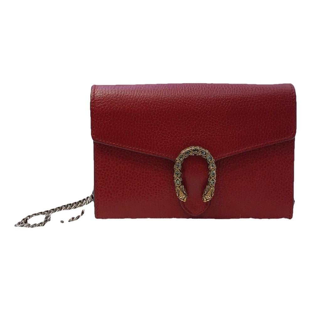 Dionysus Chain Wallet leather handbag