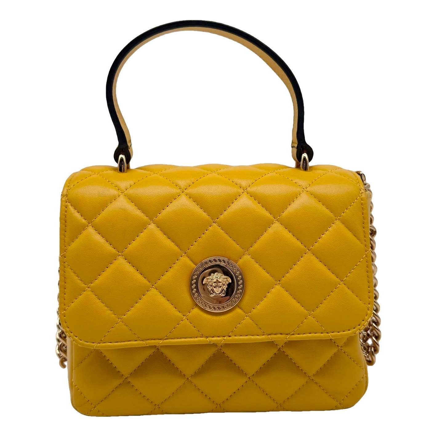 La Medusa leather handbag