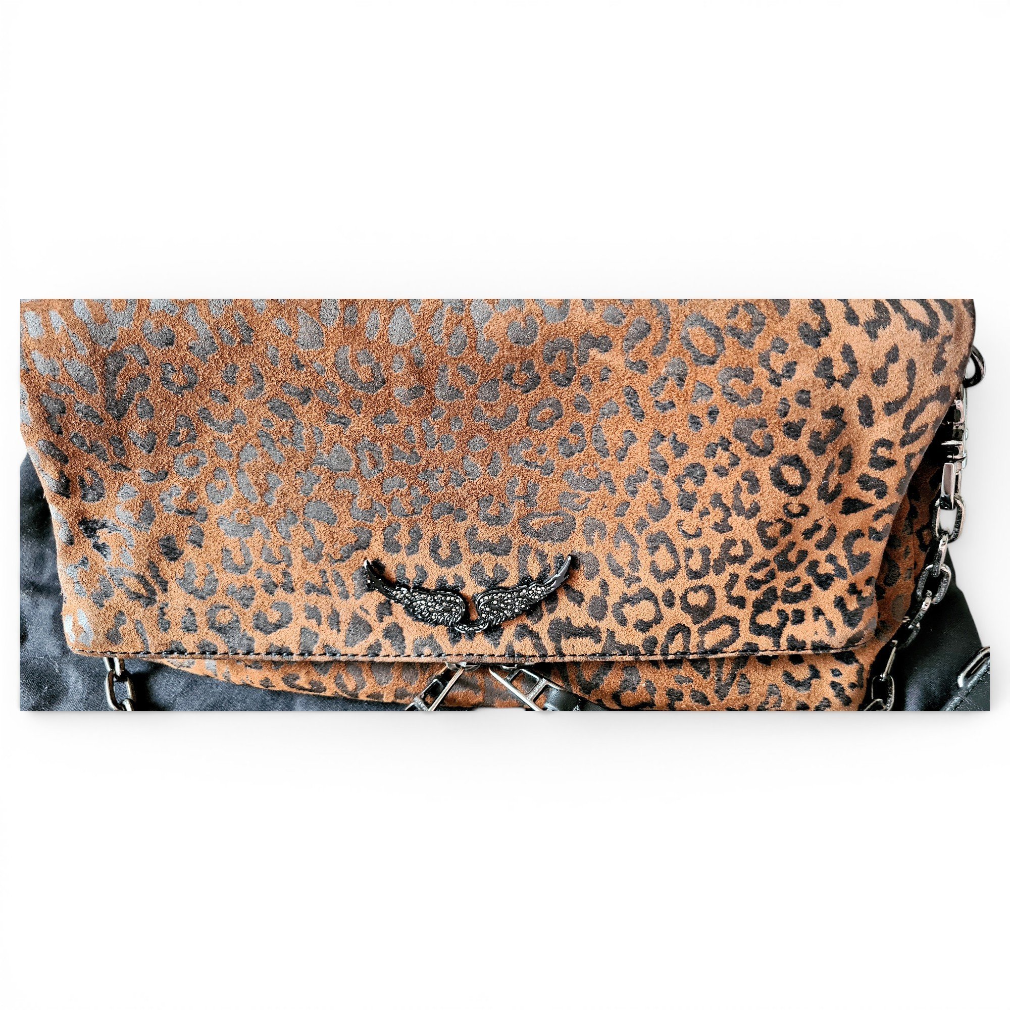 Leather crossbody bag