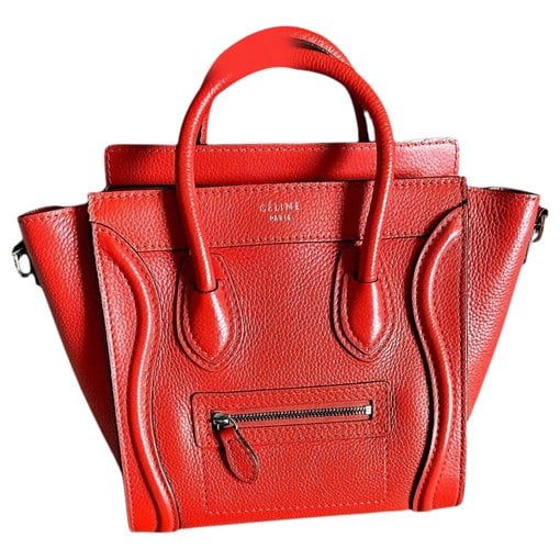Nano Luggage leather handbag