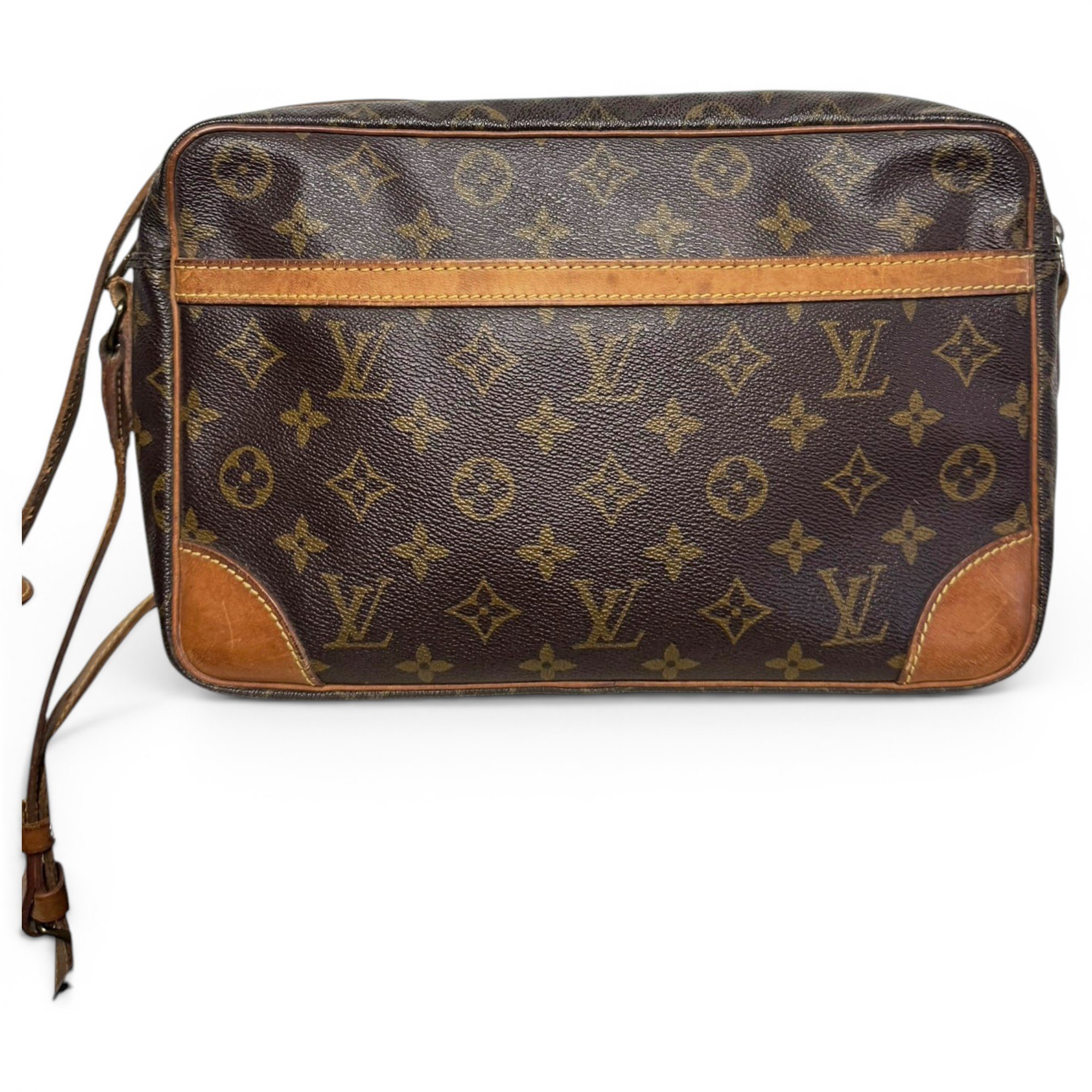Trocadéro leather clutch bag
