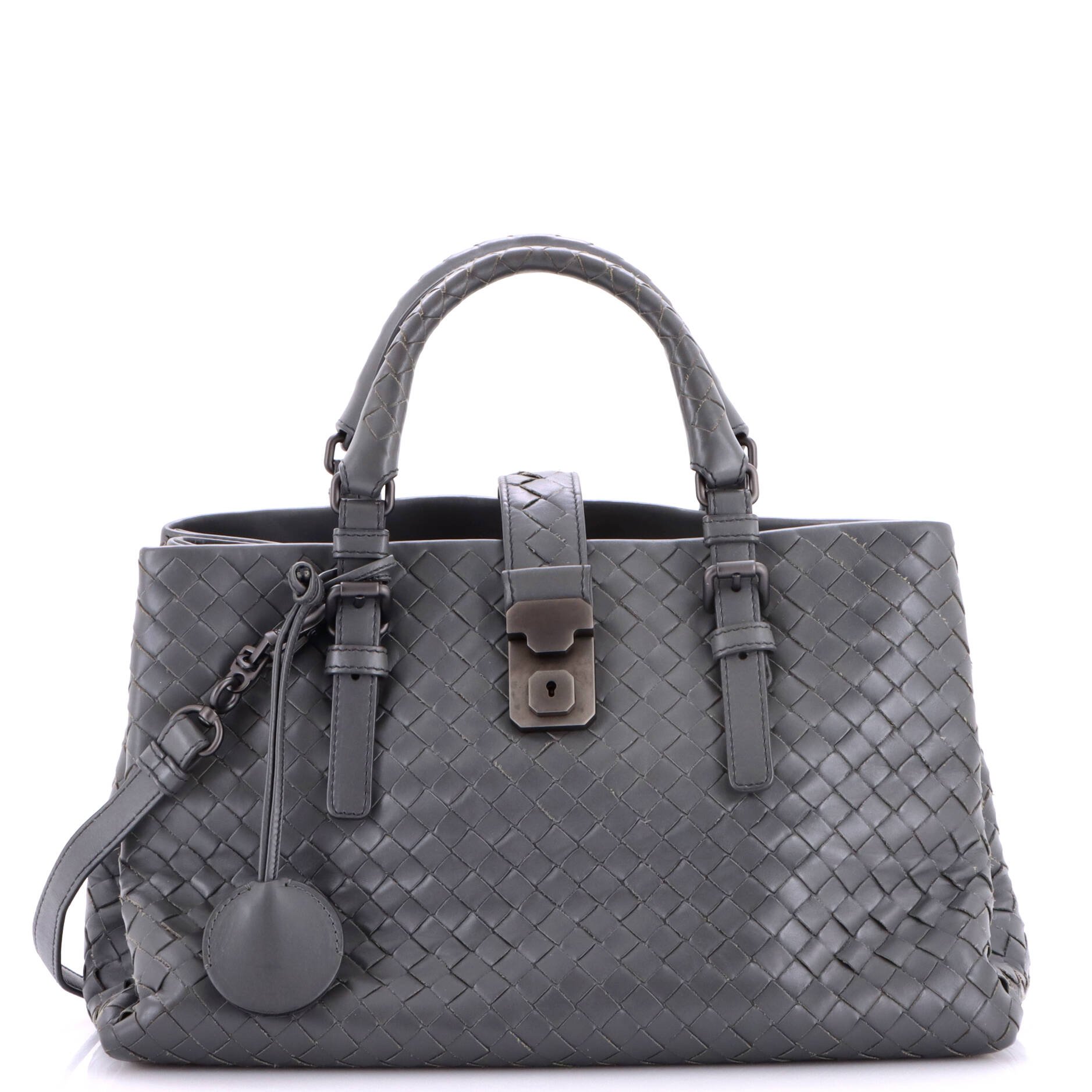 Roma Bag Intrecciato Nappa Small