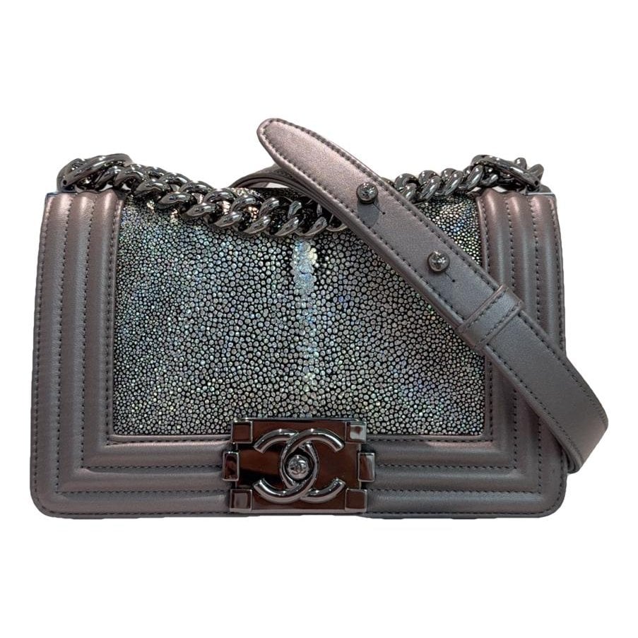 Boy leather crossbody bag