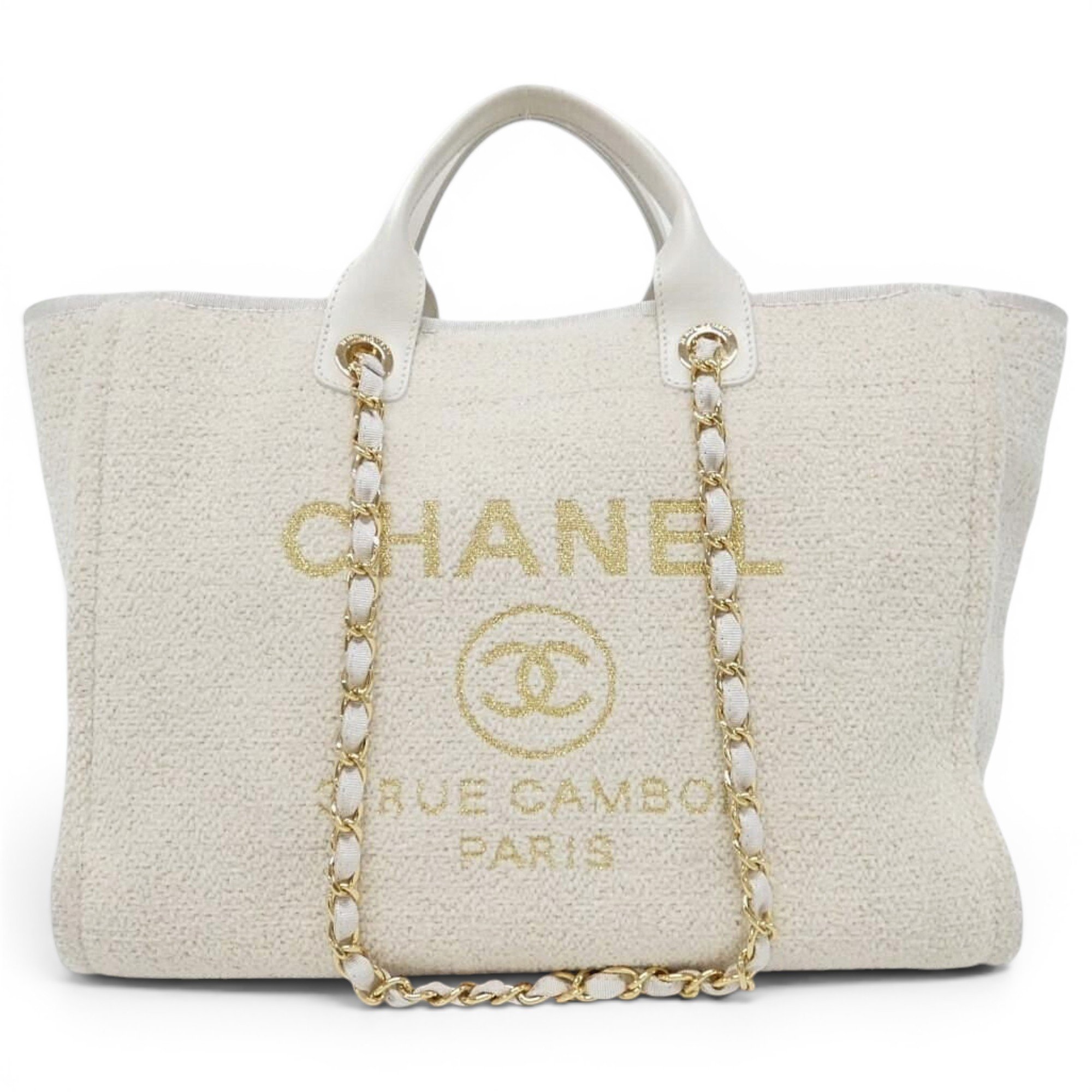 Deauville tweed tote