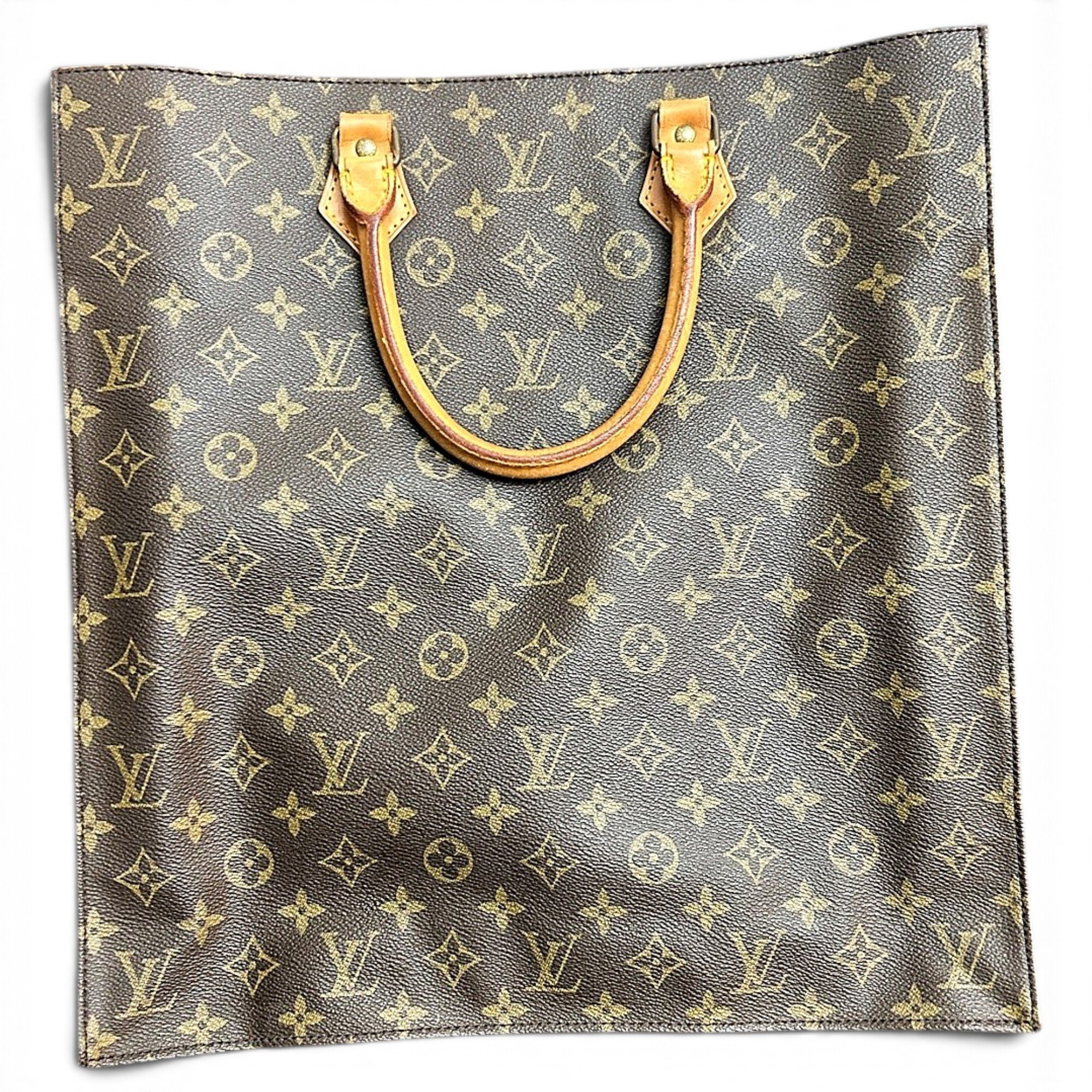 Shopping leather tote