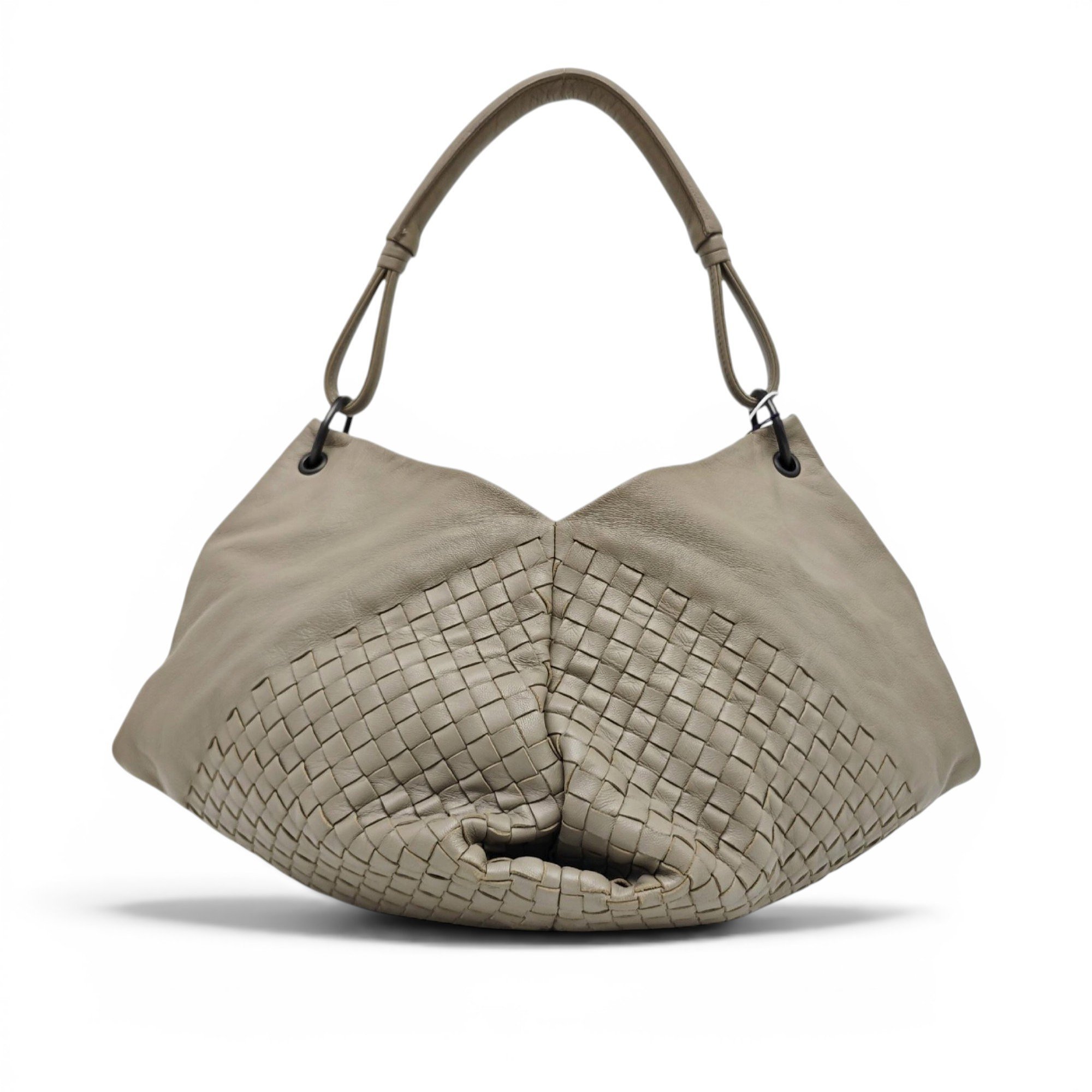 Leather tote