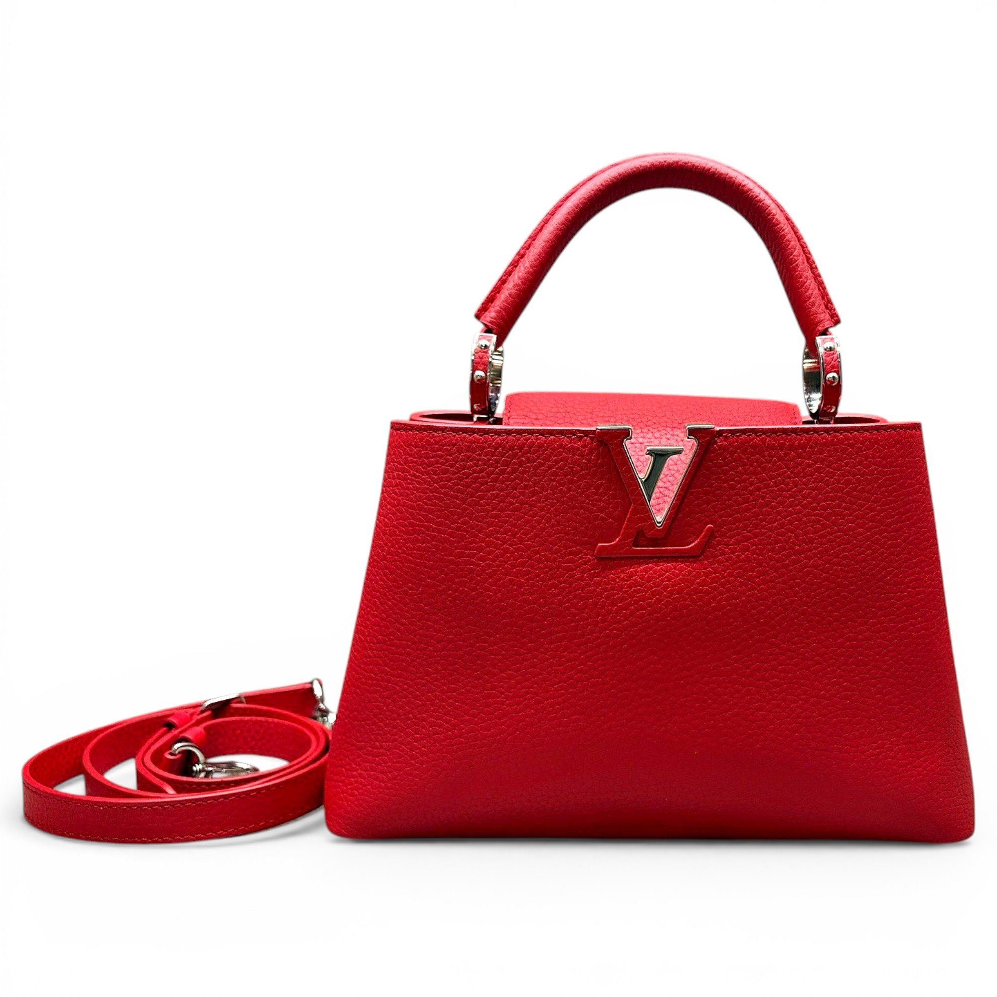 Capucines leather handbag