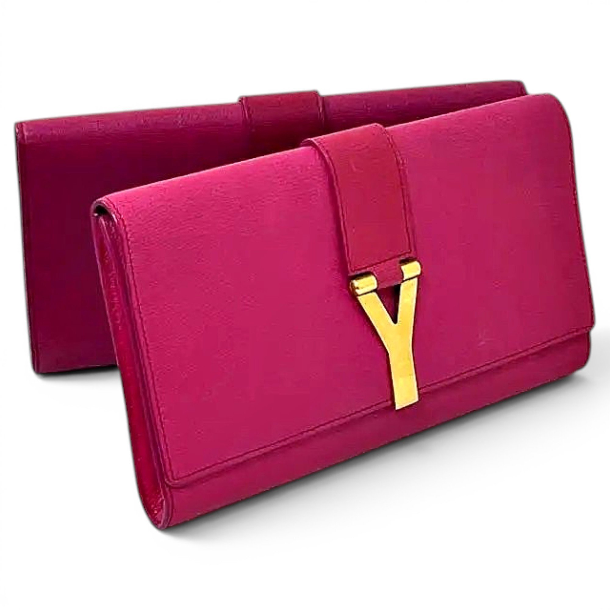 Chyc leather clutch bag