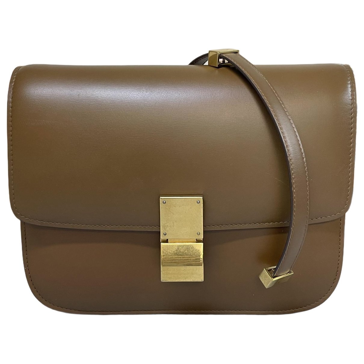 Classic leather handbag