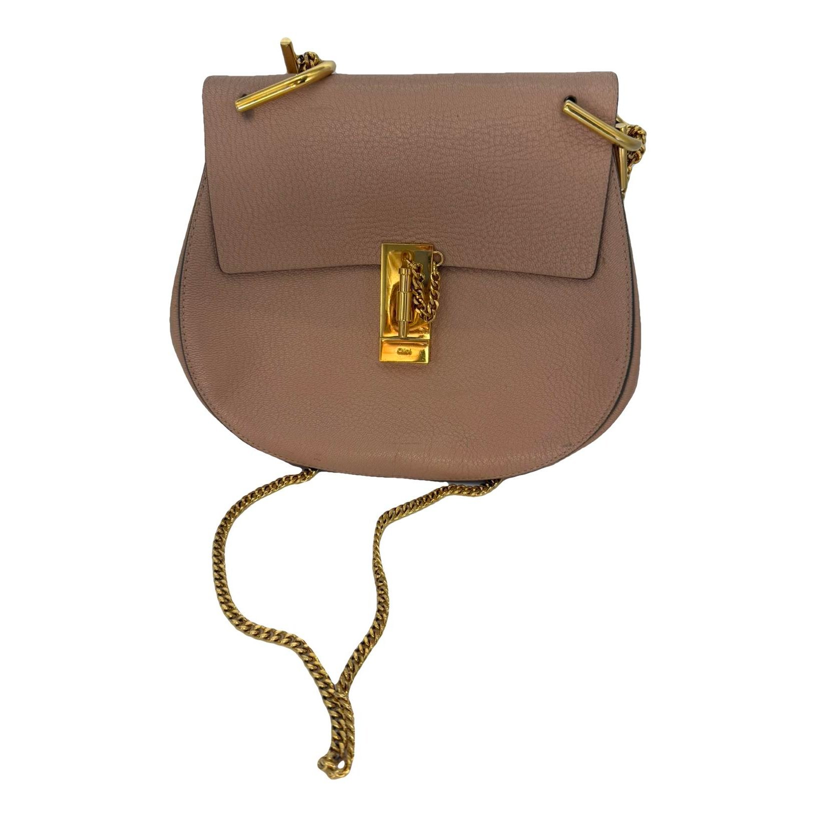 Drew leather crossbody bag