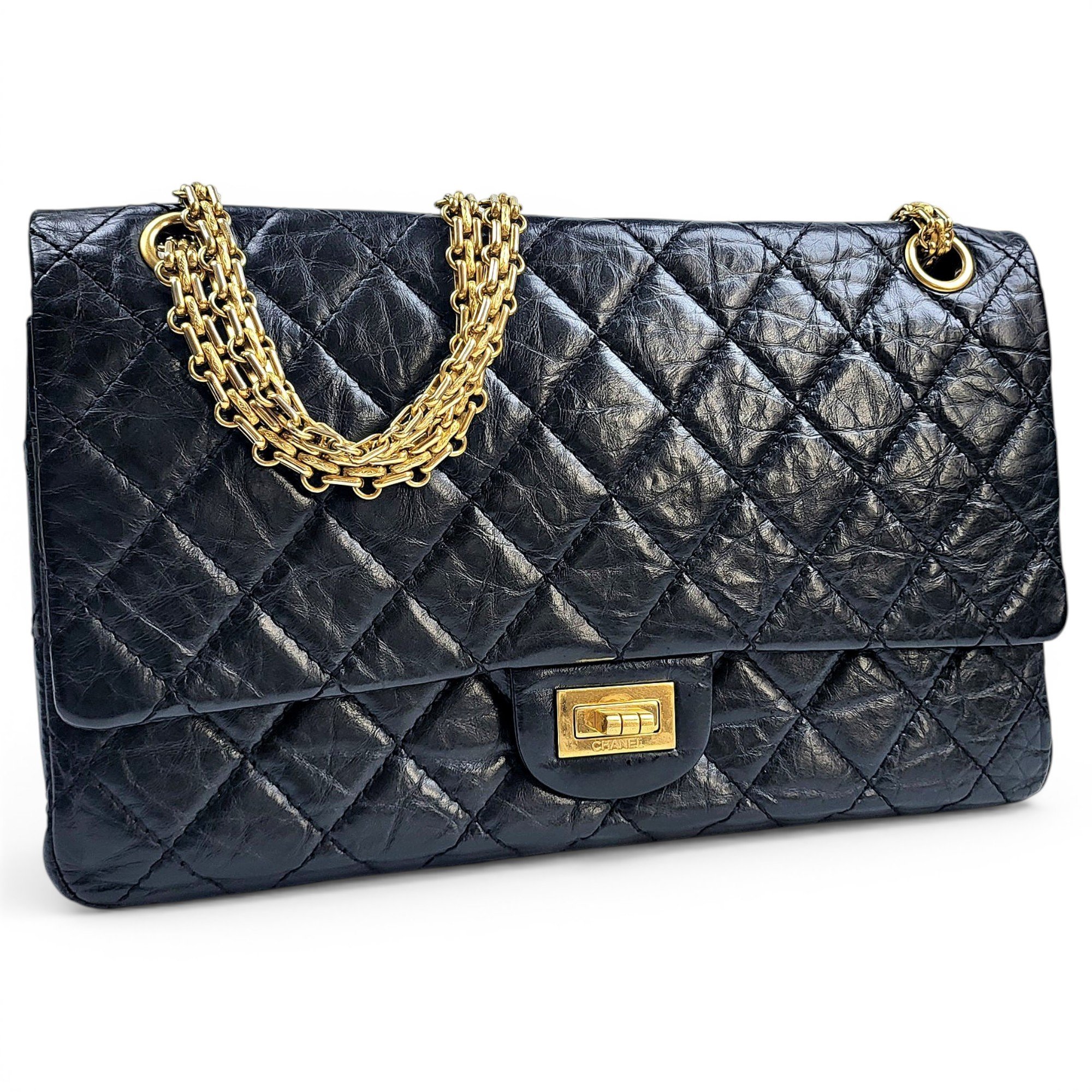 2.55 leather handbag