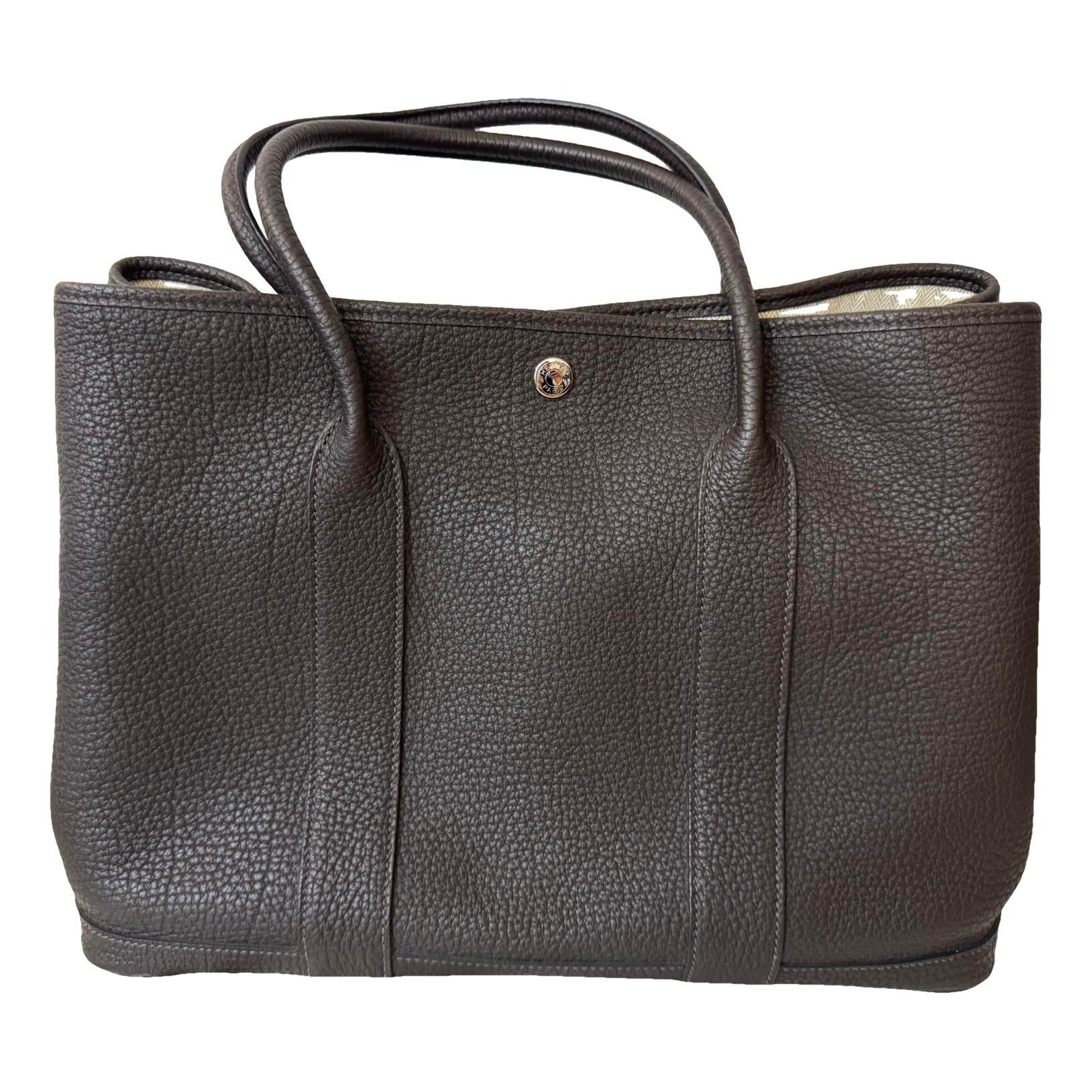 Garden Party leather tote