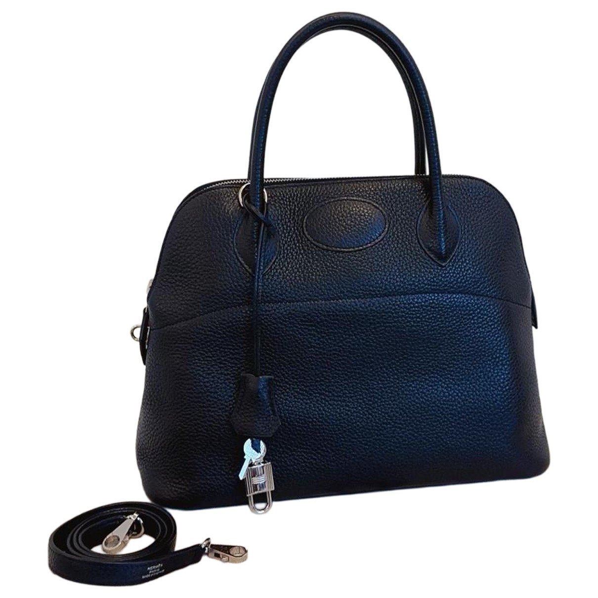 Bolide leather handbag