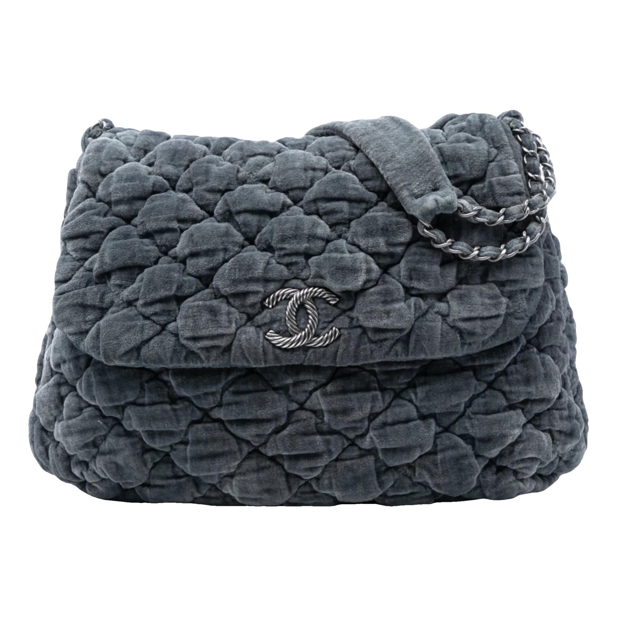 Velvet handbag