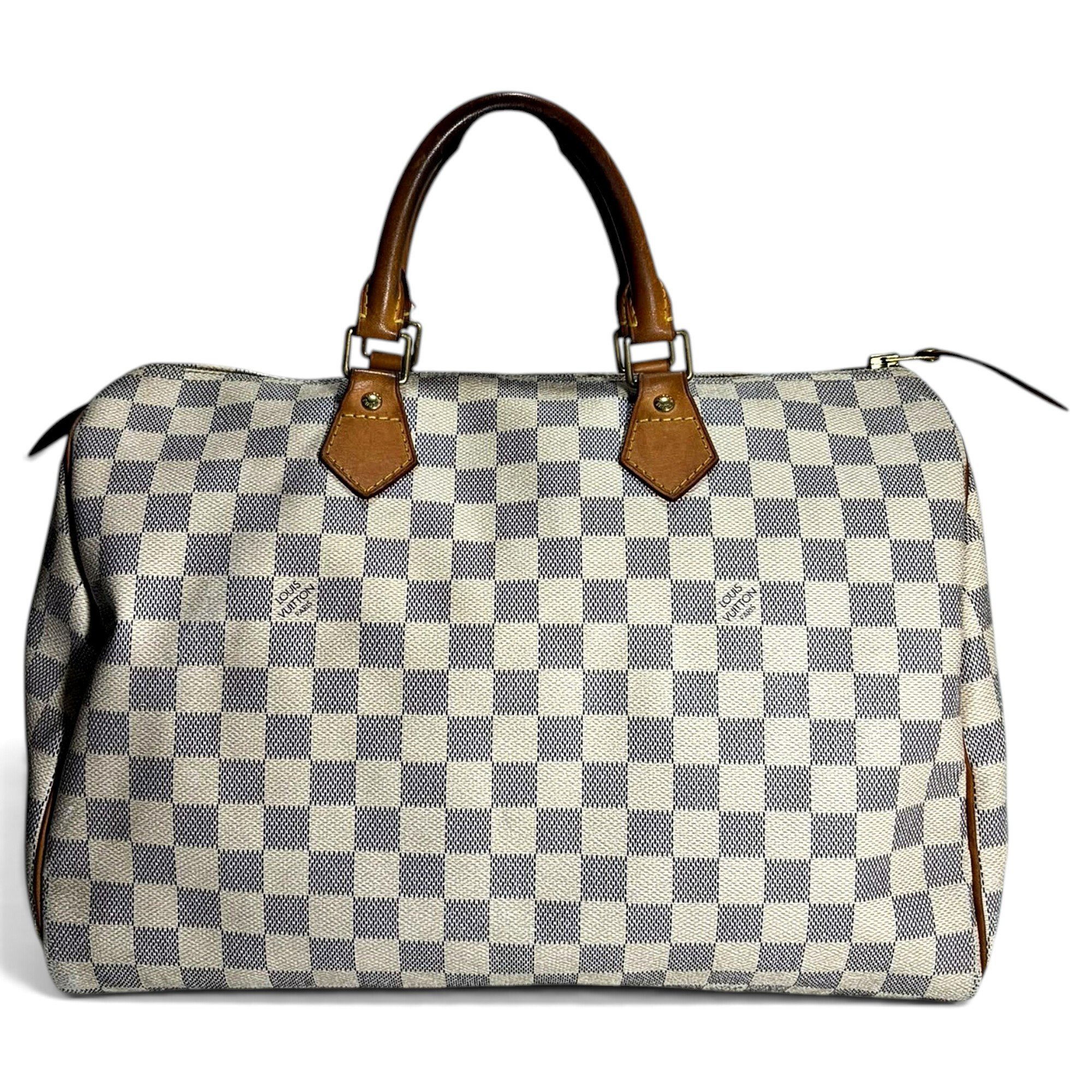 Louis Vuitton Speedy leather handbag