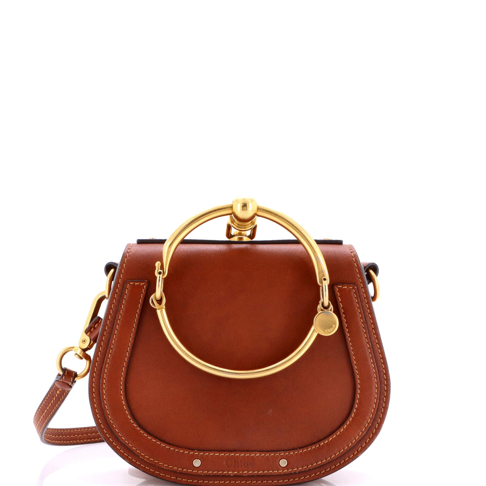 Chloe Nile Crossbody Bag Leather Small