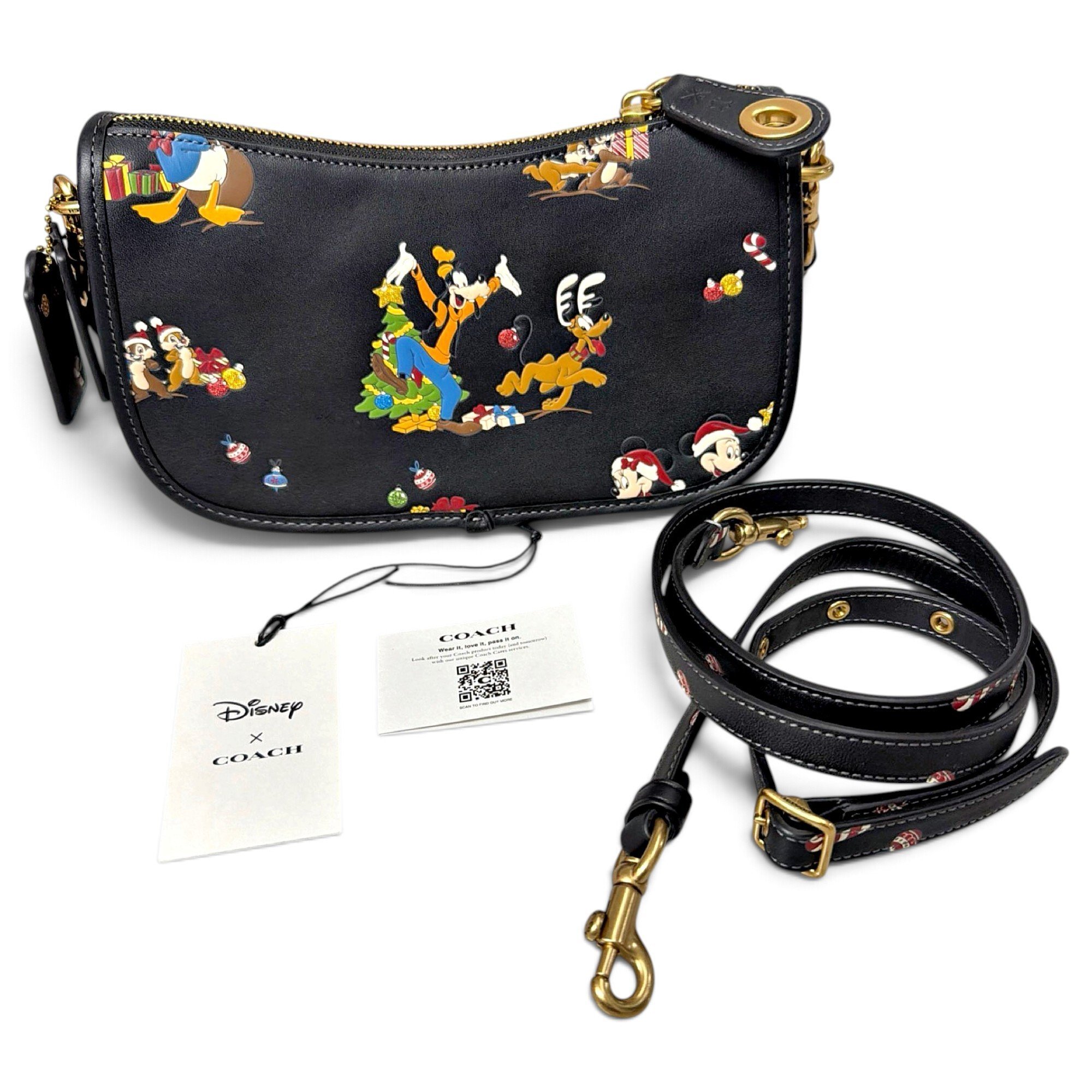  Disney collection leather handbag