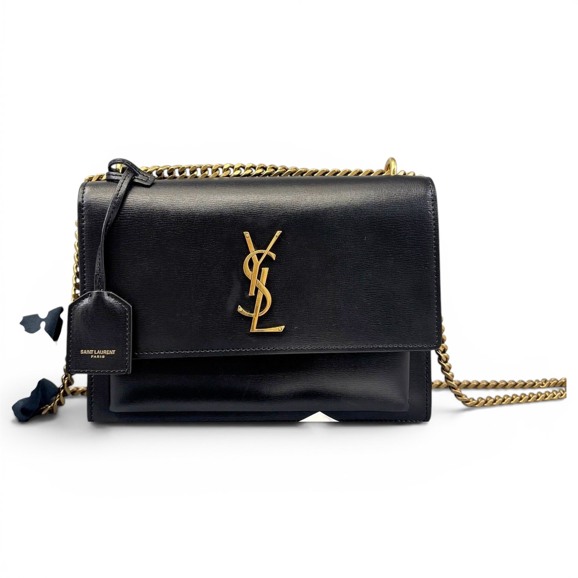 Sunset leather handbag