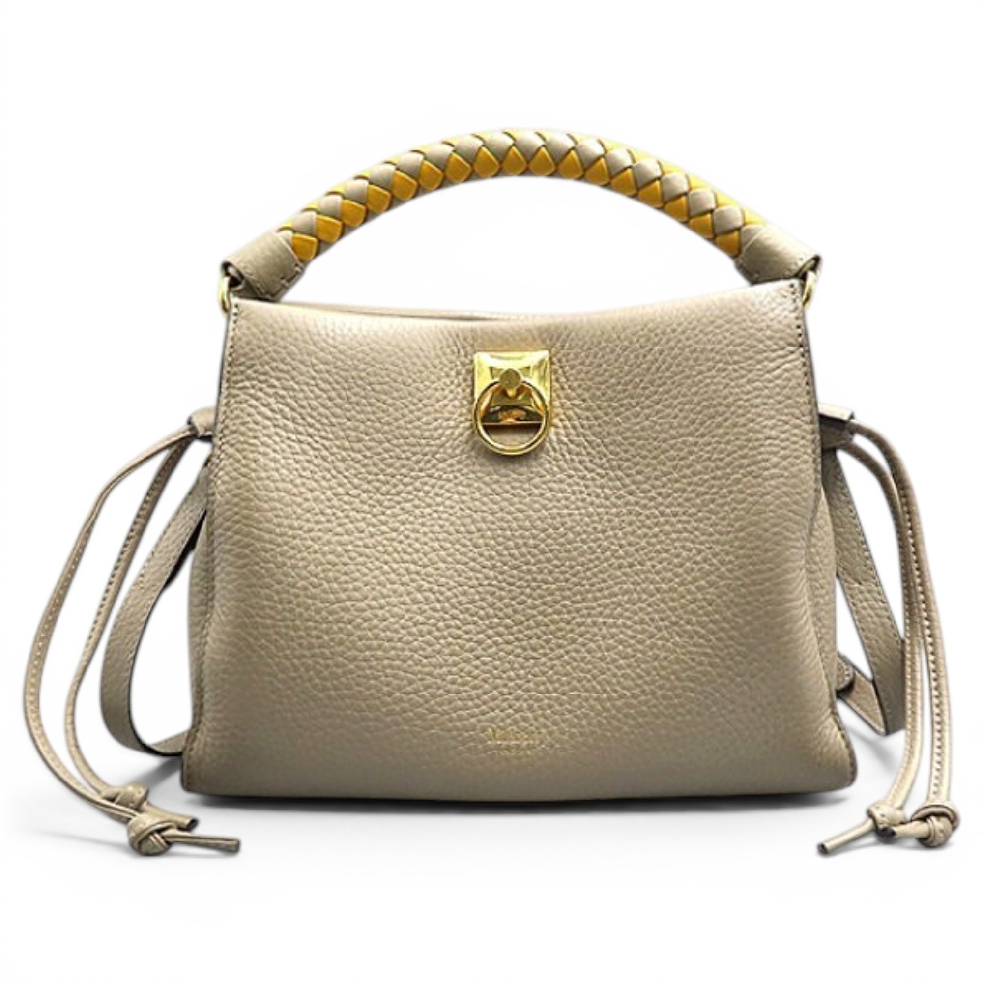 Iris leather handbag