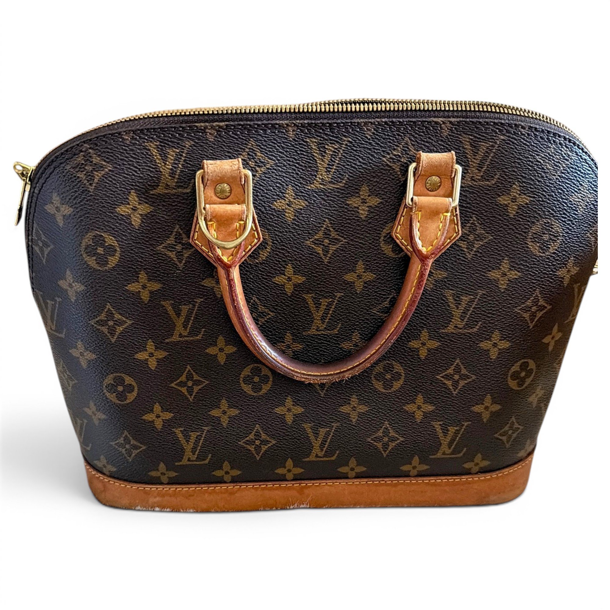 Alma leather handbag