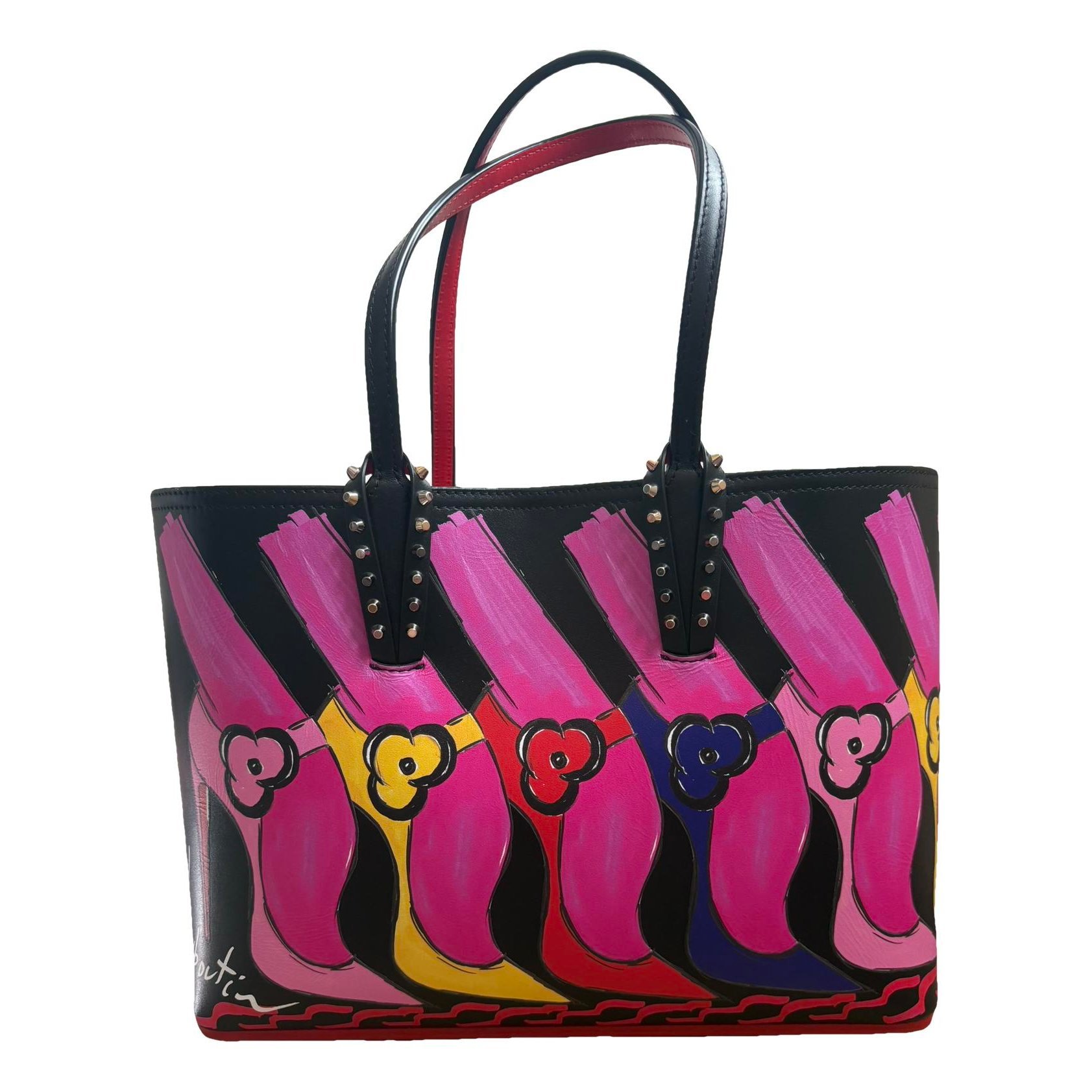 Cabata leather tote
