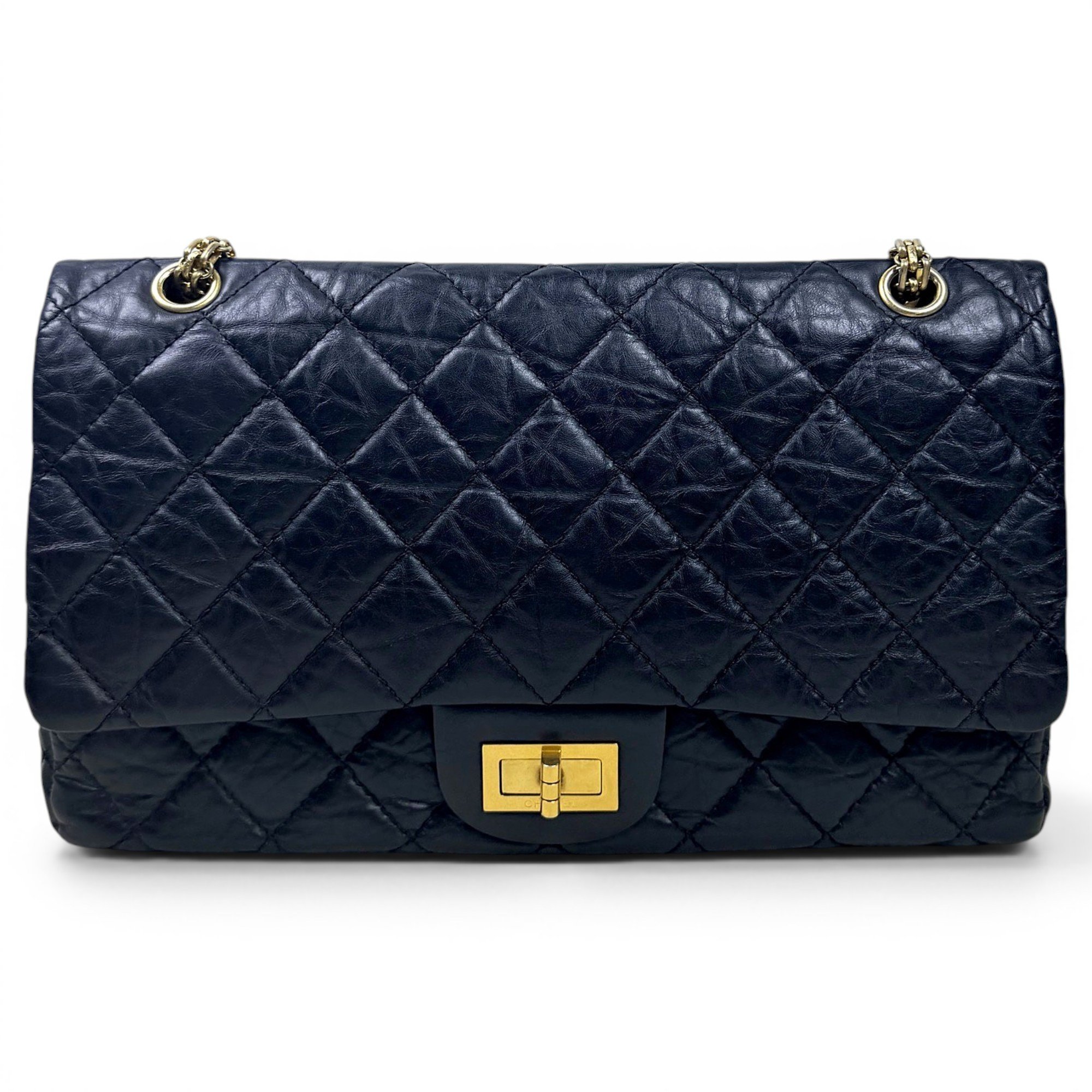 2.55 leather handbag