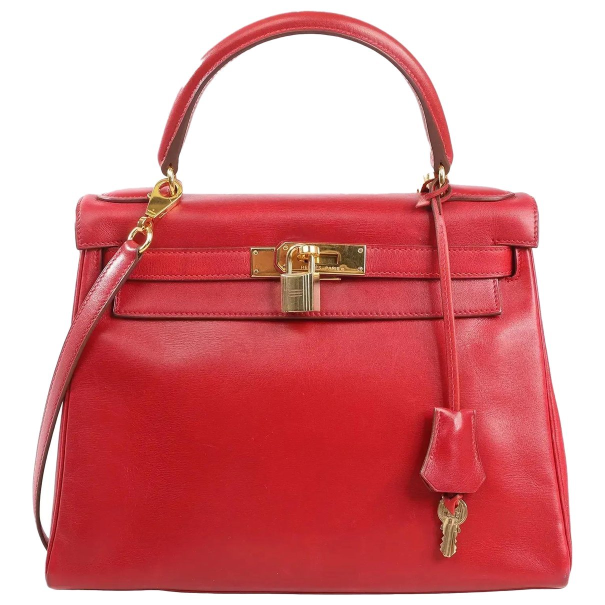 Hermes Kelly 28 Handbag Gold 1991