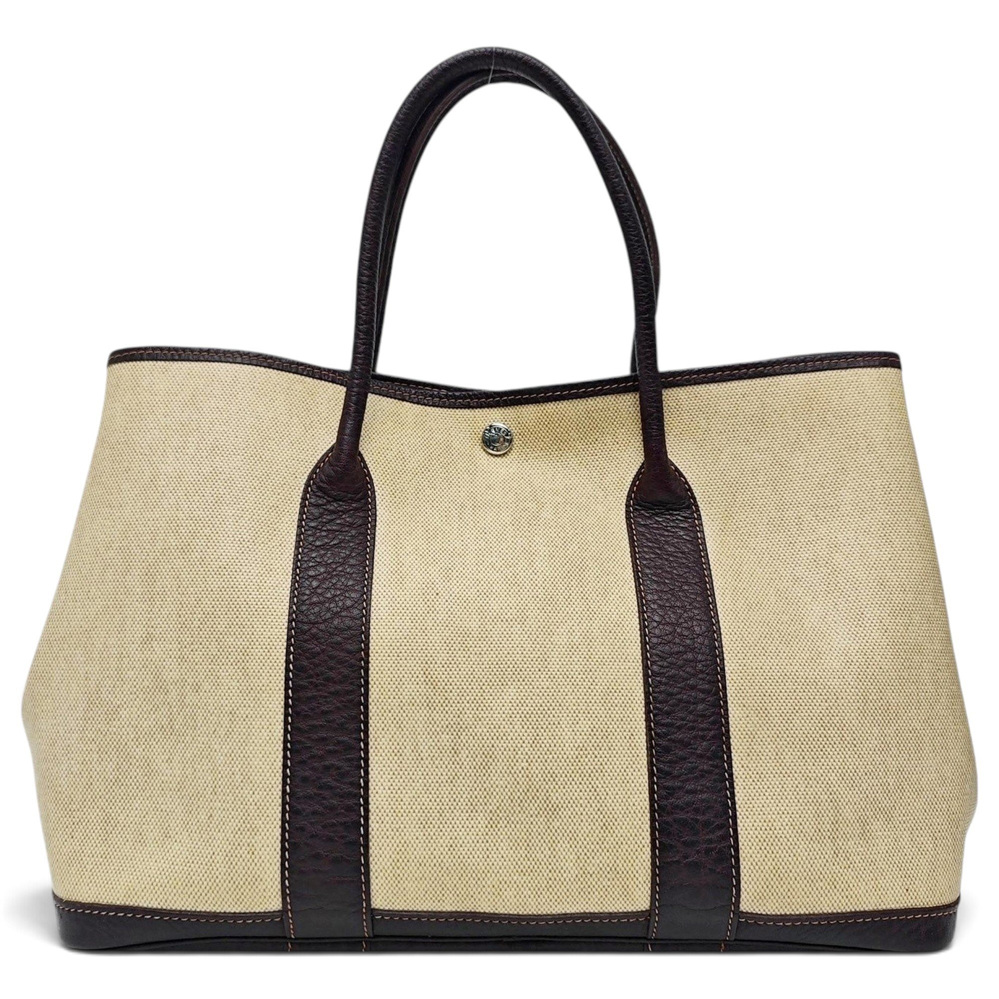 Garden Party leather handbag
