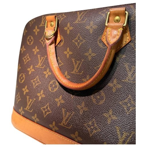 Alma leather handbag