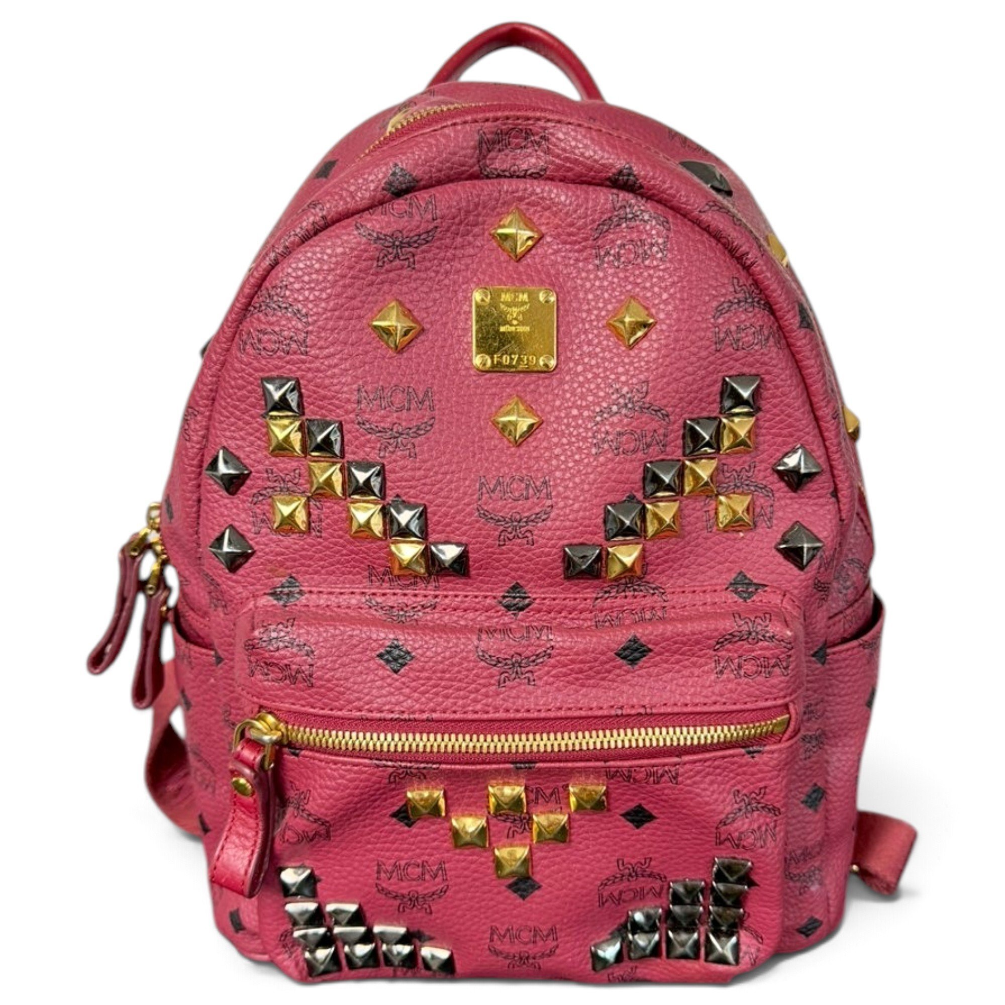 Stark leather backpack