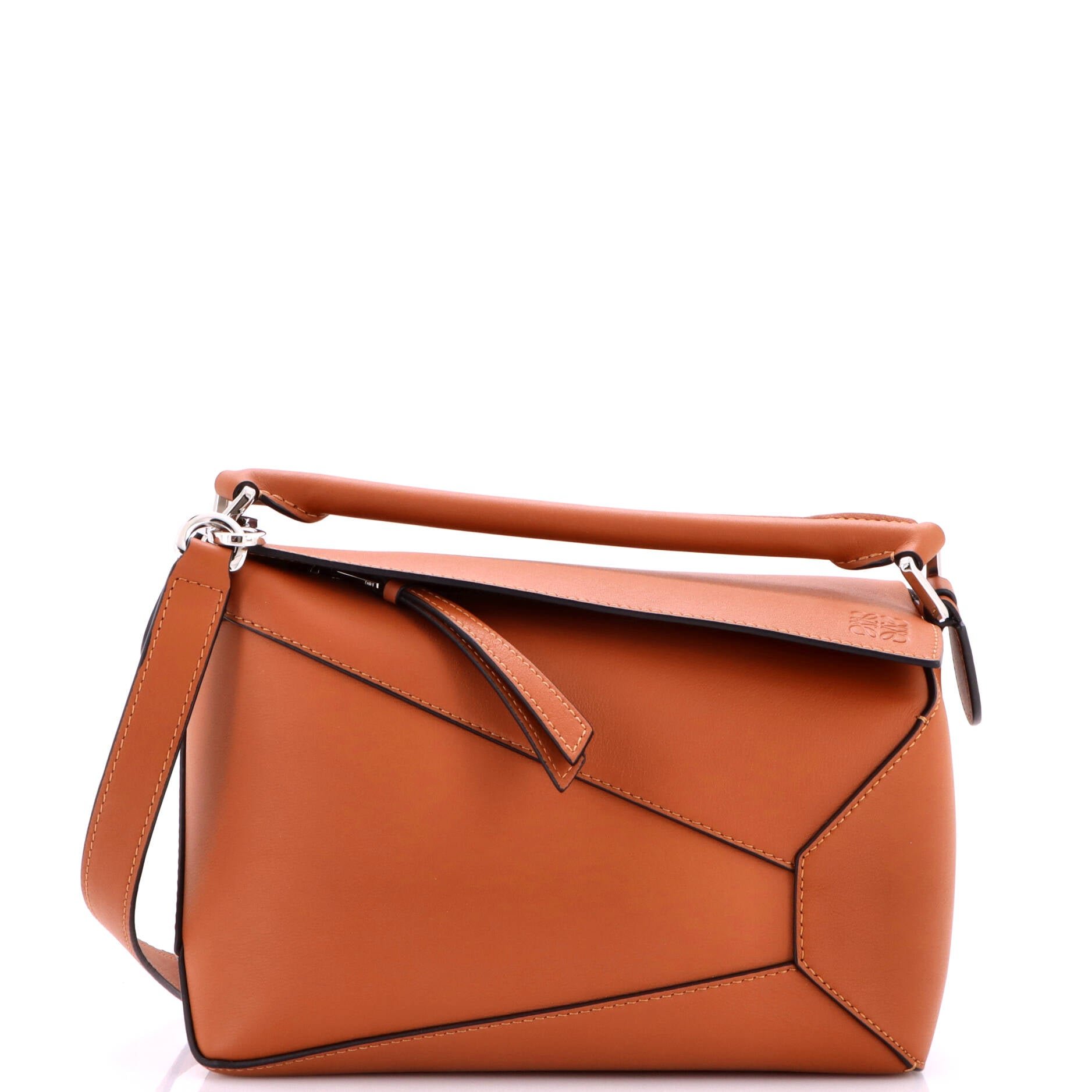Puzzle Bag Leather Small