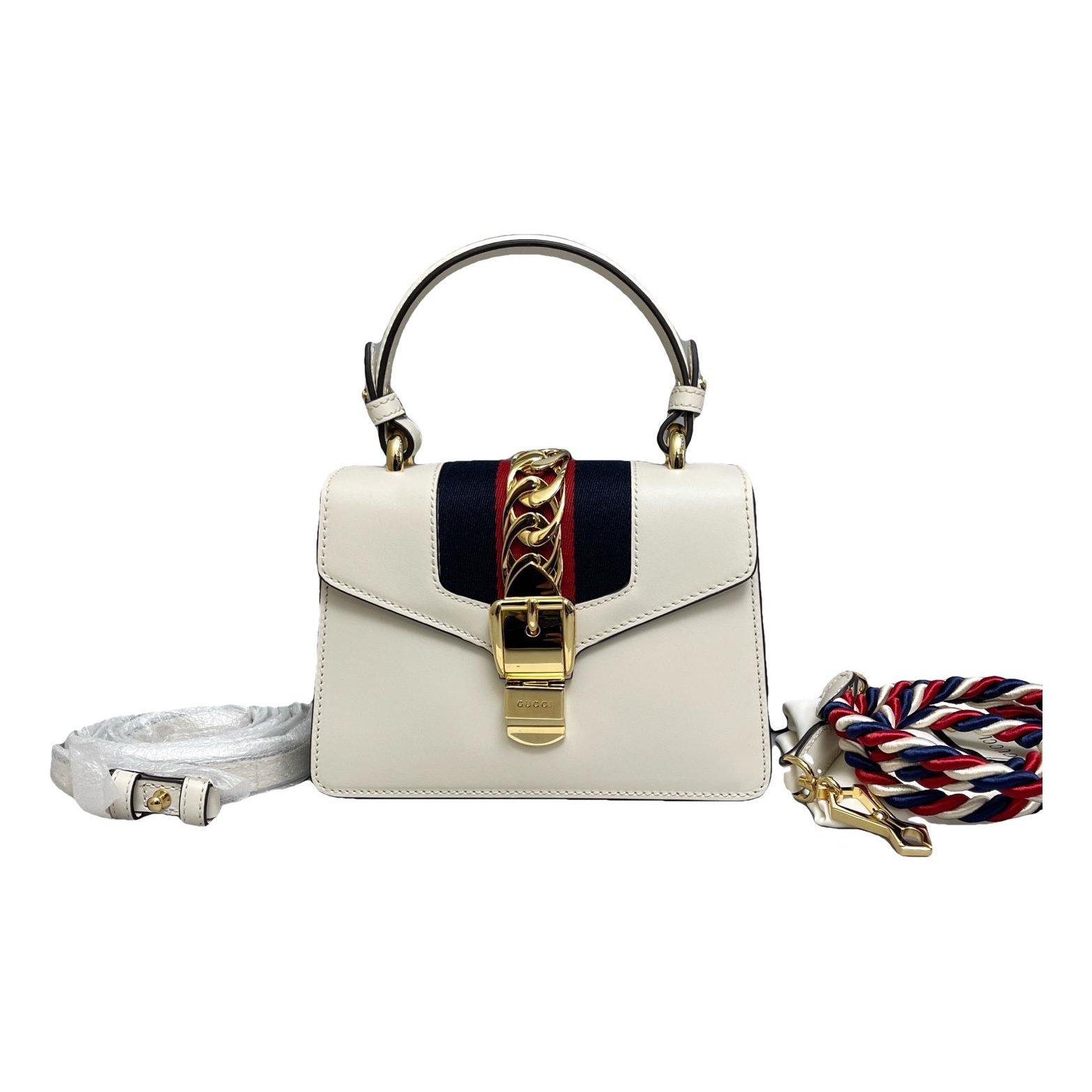Sylvie Top Handle leather handbag