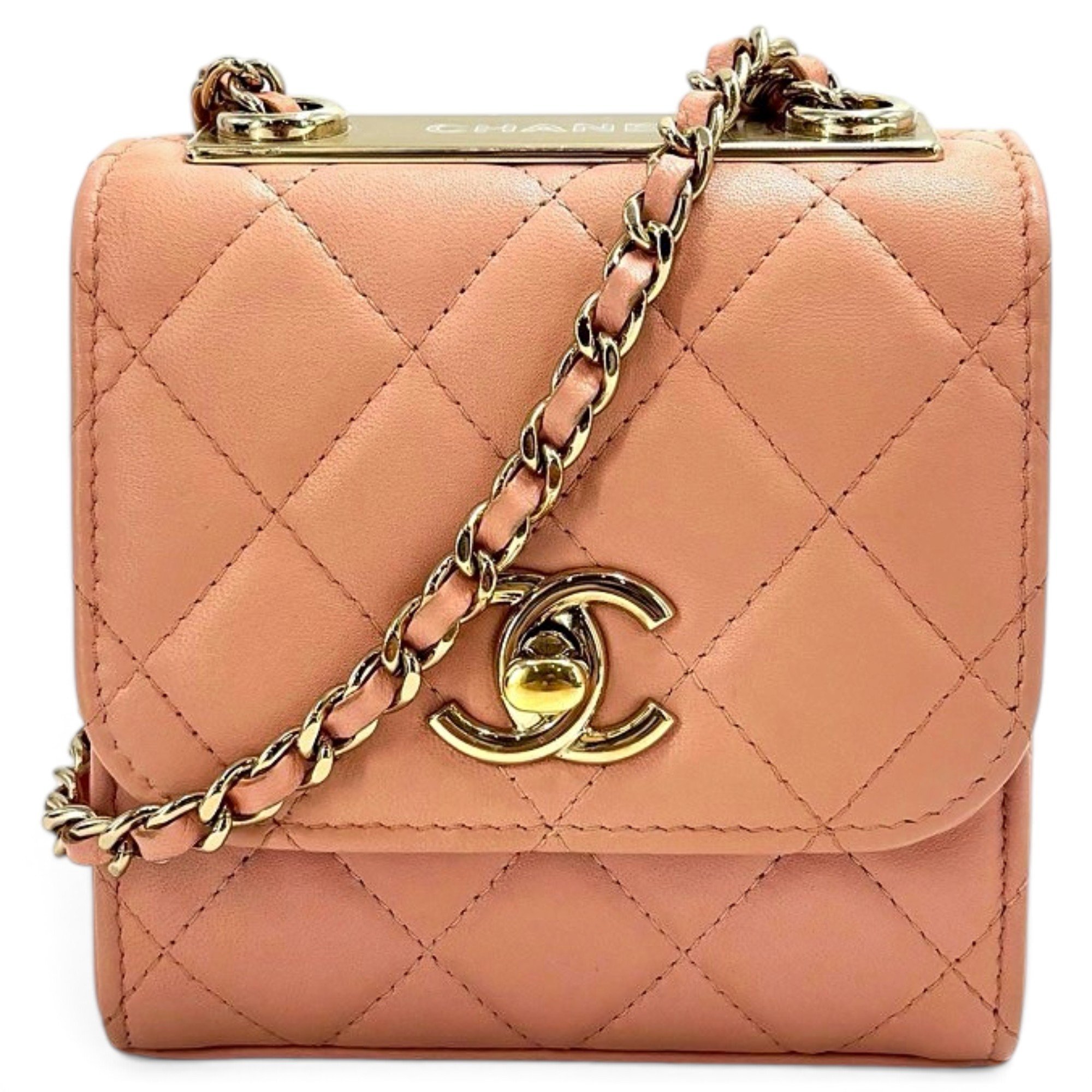 Vanity leather mini bag