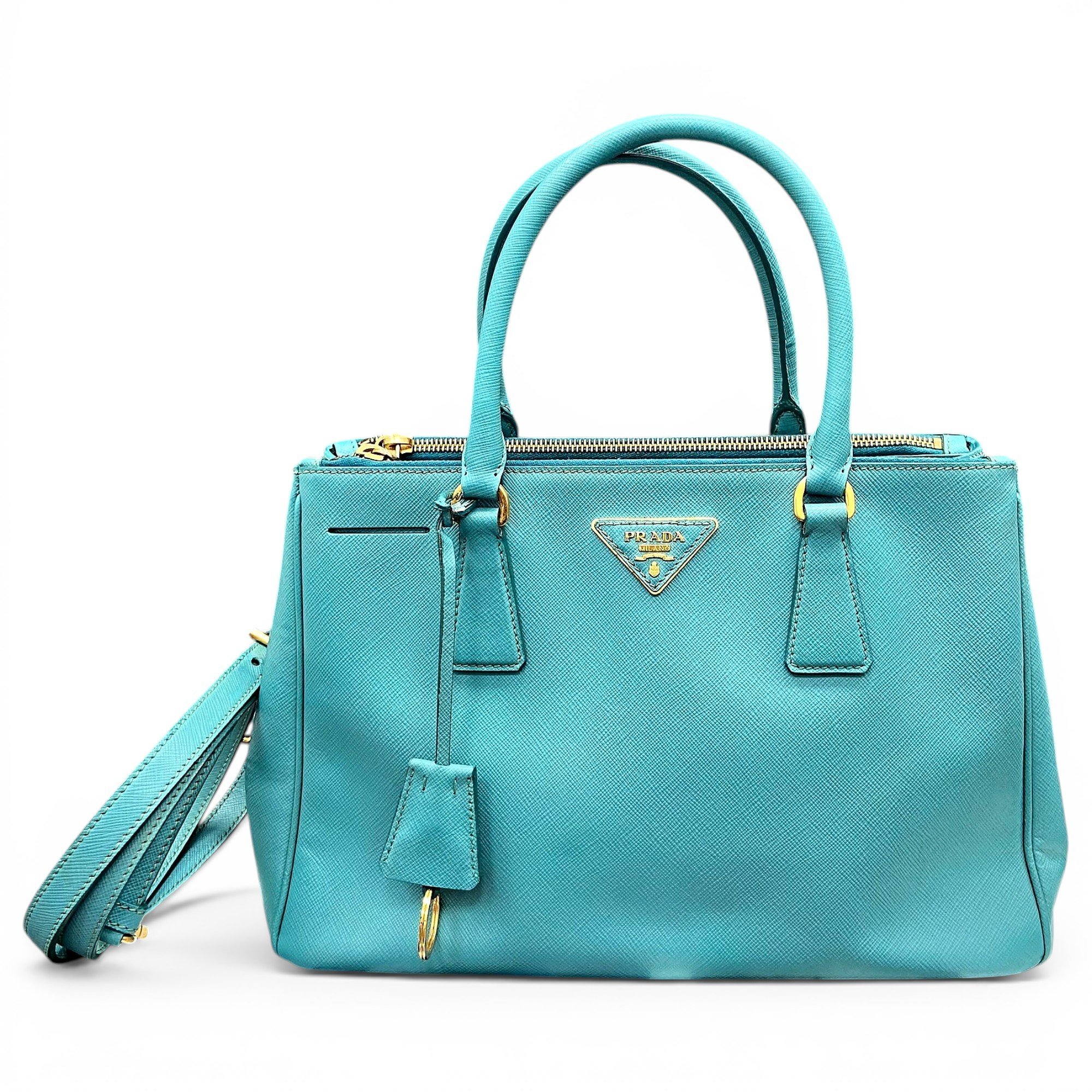 Galleria leather handbag