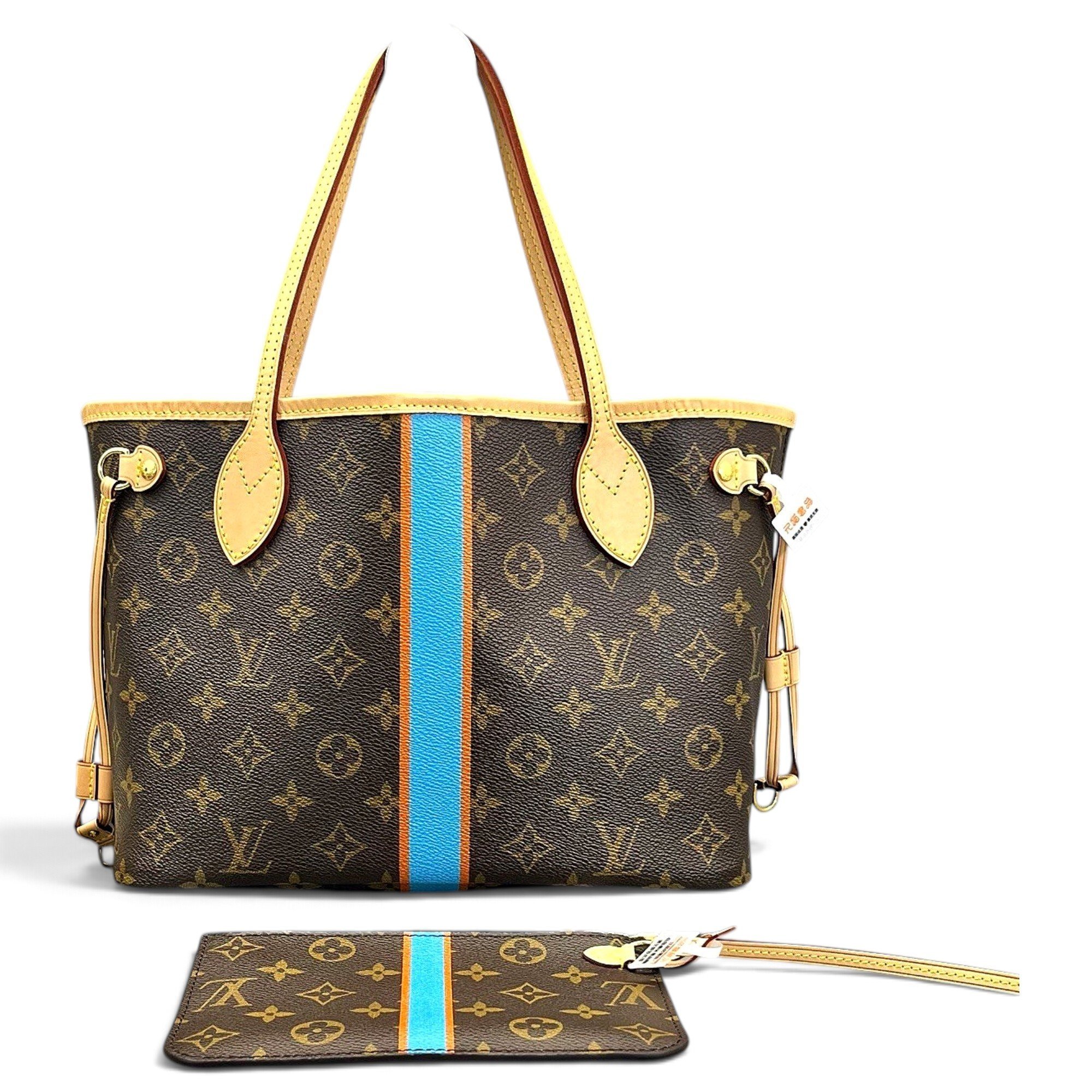 Neverfull leather handbag