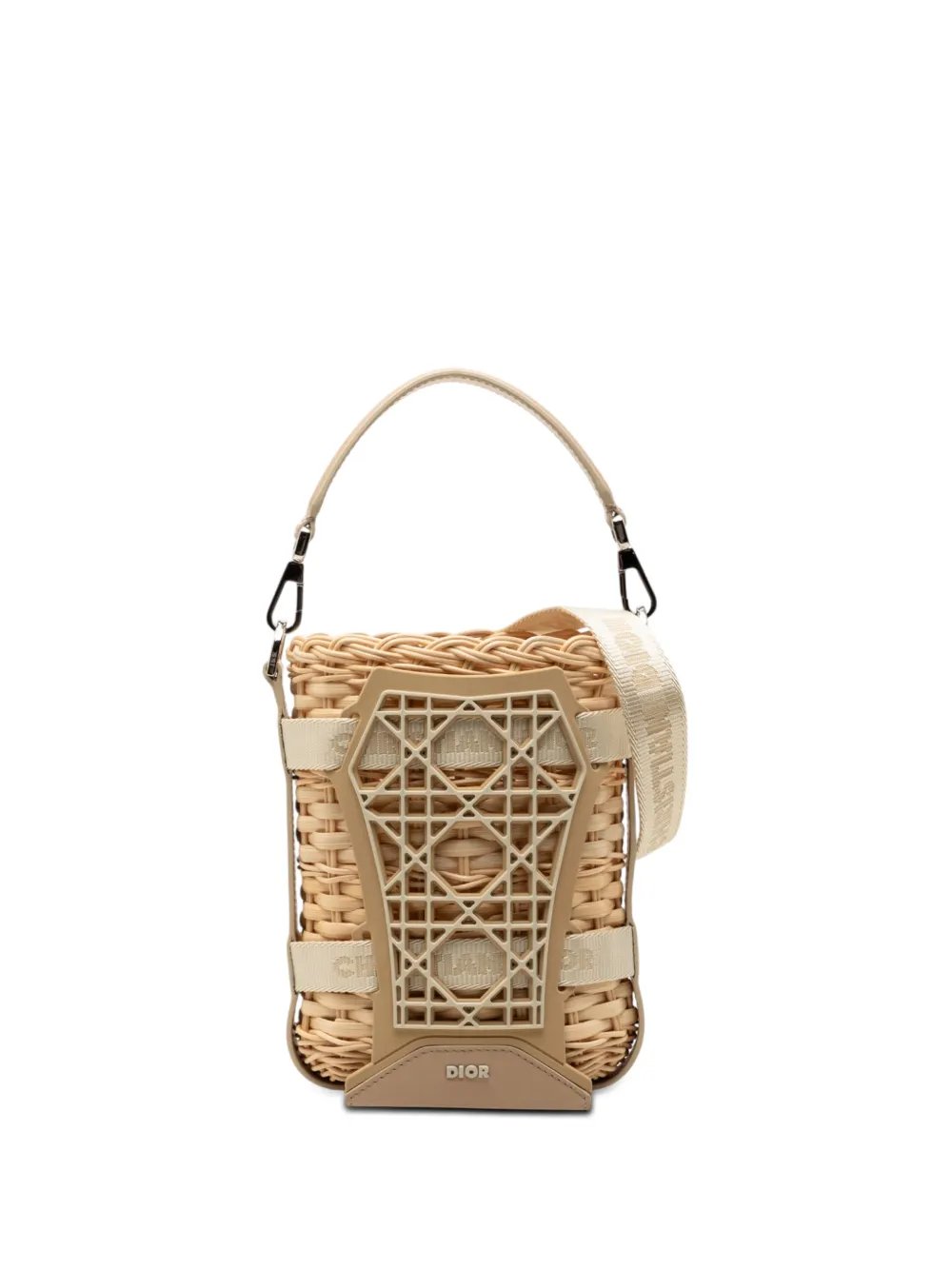 2023 Raffia and Leather Sahara Wicker Basket Bucket Bag satchel