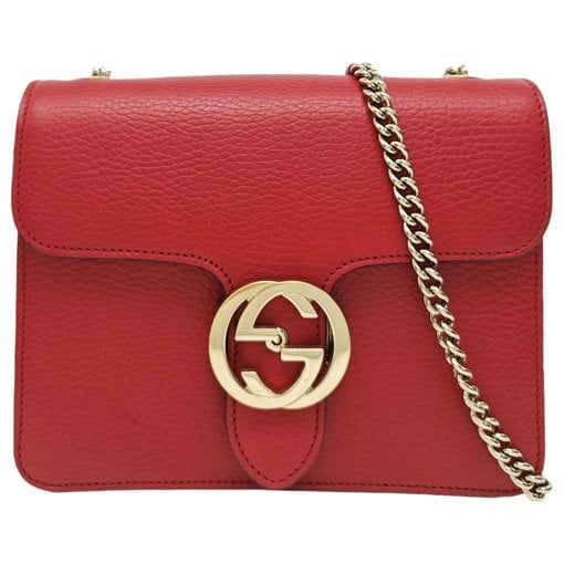 Leather crossbody bag