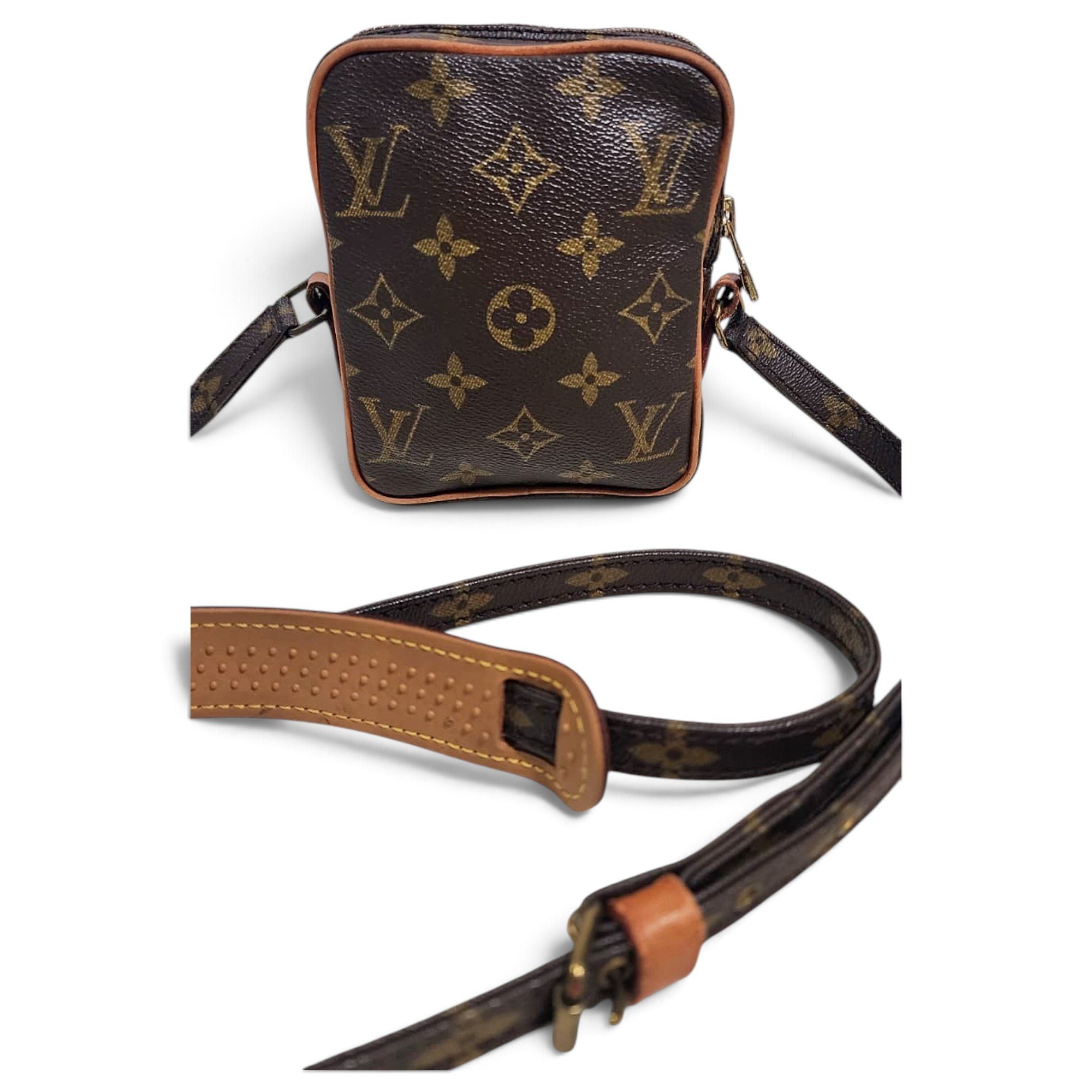 Danube leather crossbody bag