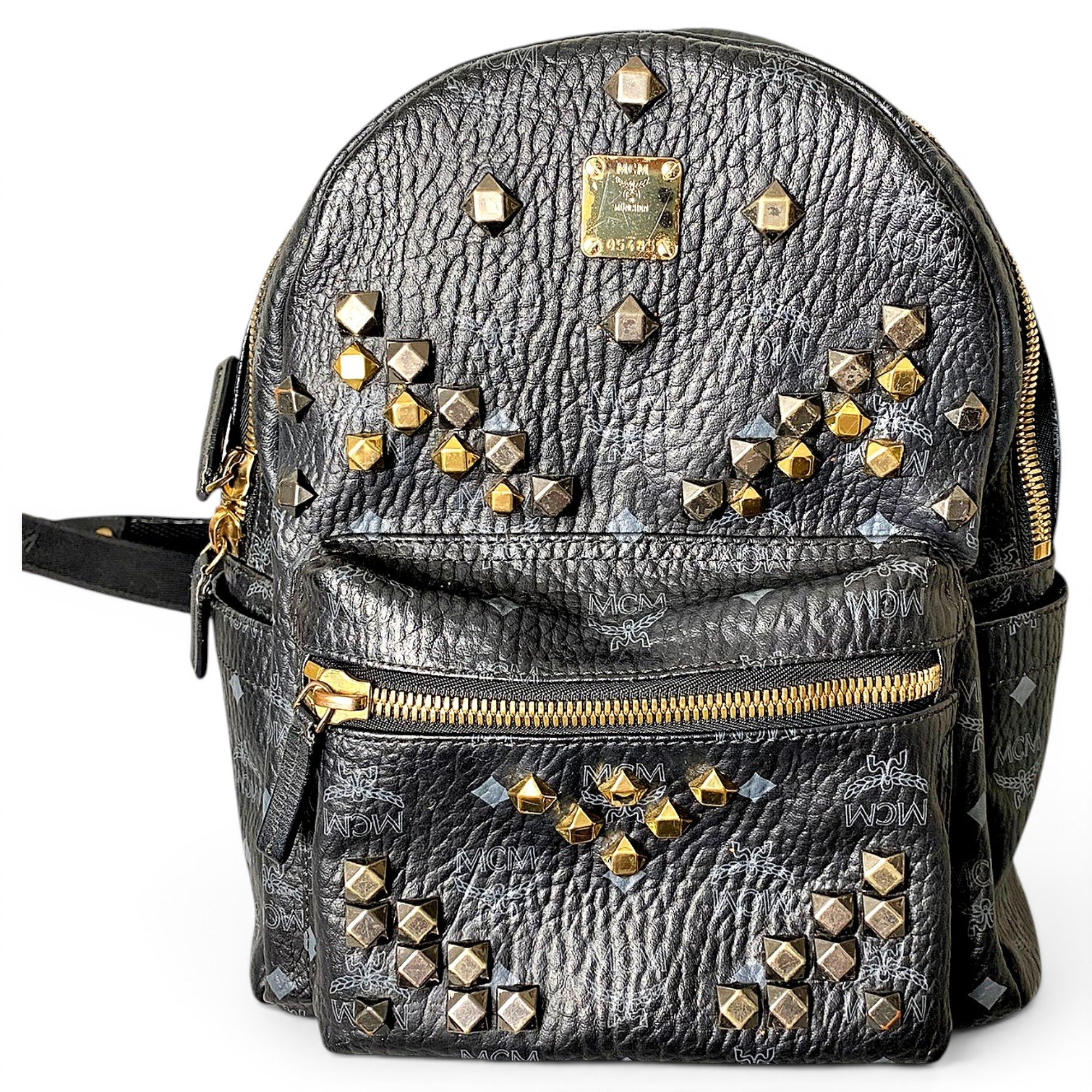 Stark leather backpack